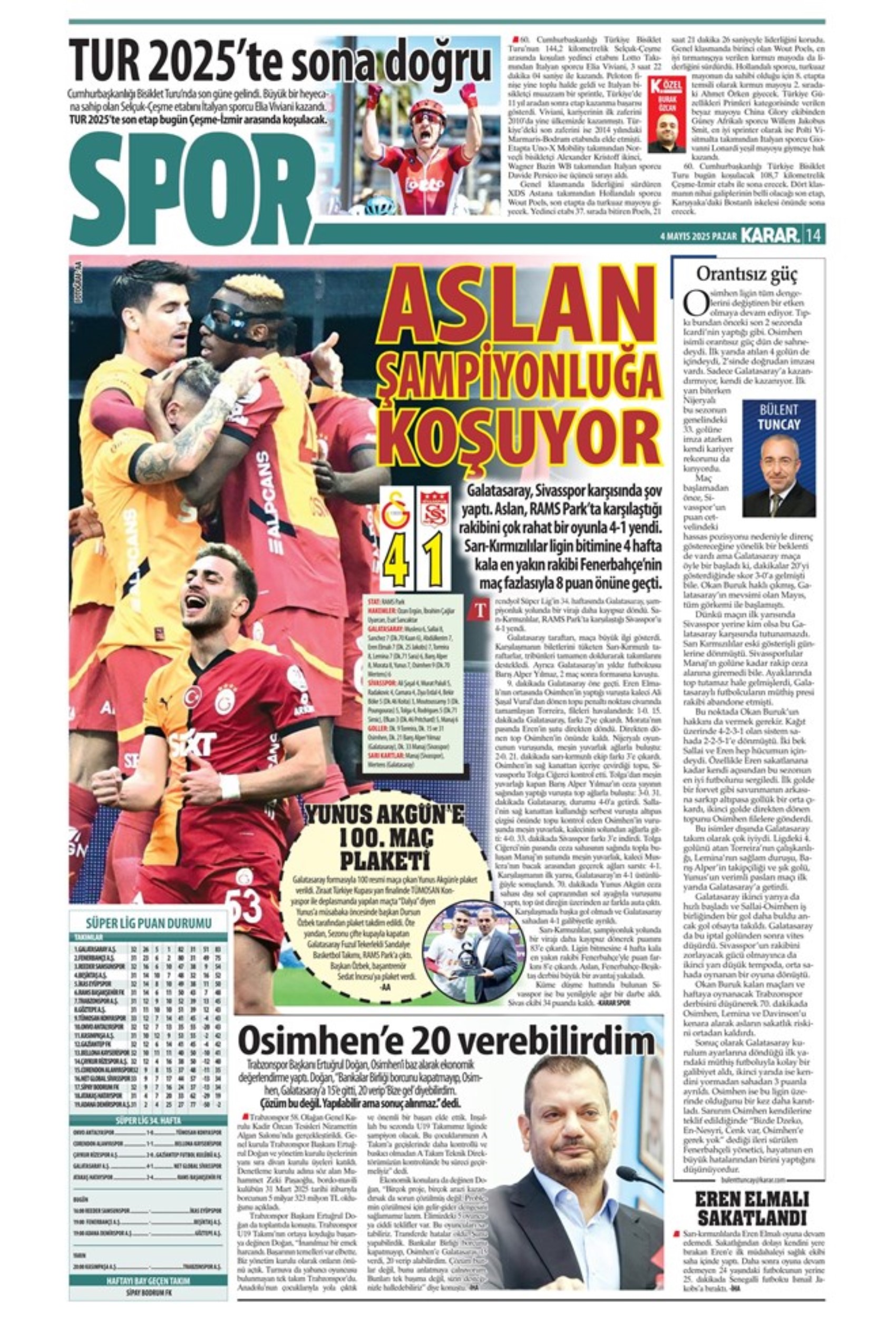 Galatasaray 5. yıldıza koşuyor... Rekor adam Osimhen: Kadıköy'de son dans