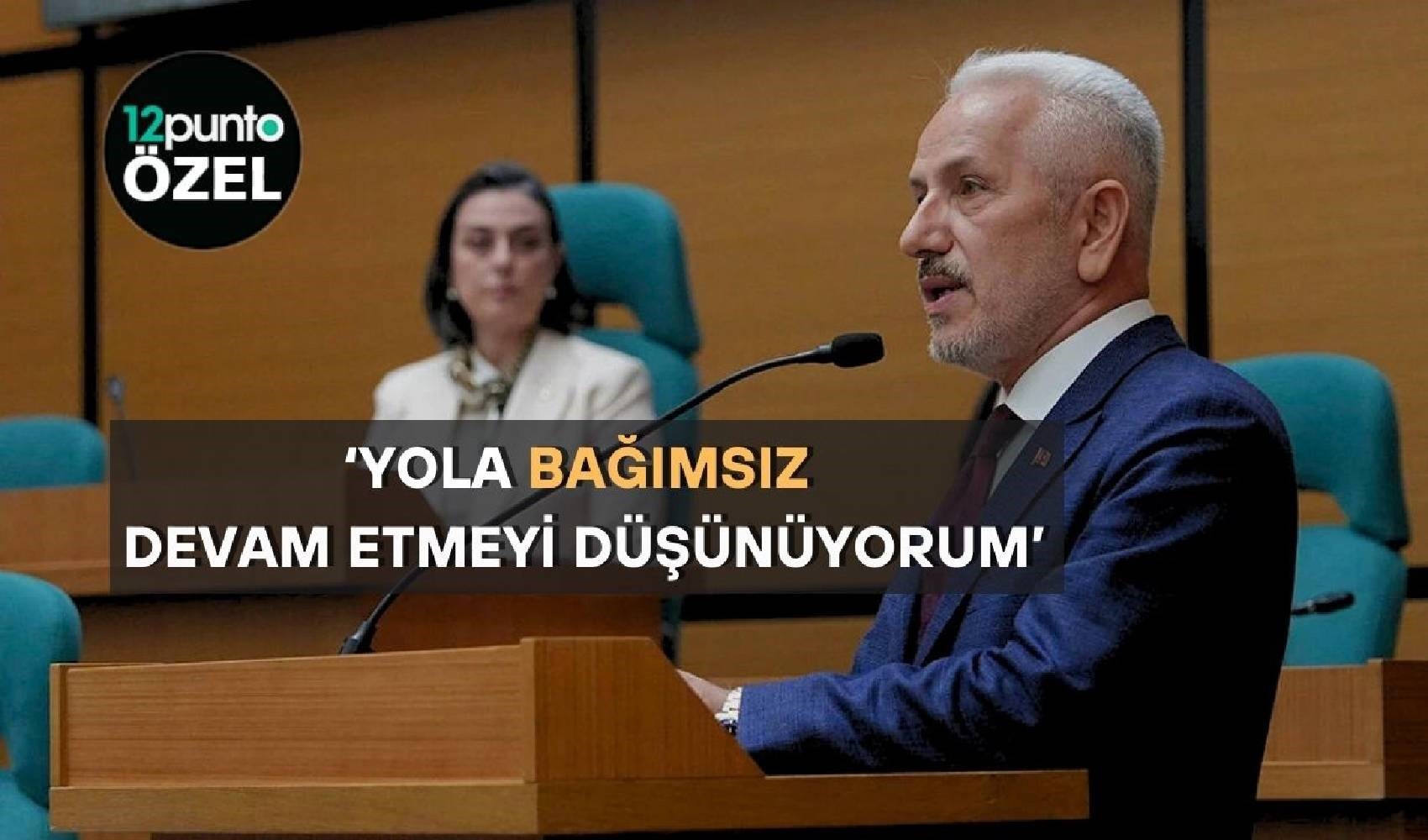 Partisinden istifa eden AKP'li Meclis üyesi Ekrem Baki, 12punto'ya konuştu