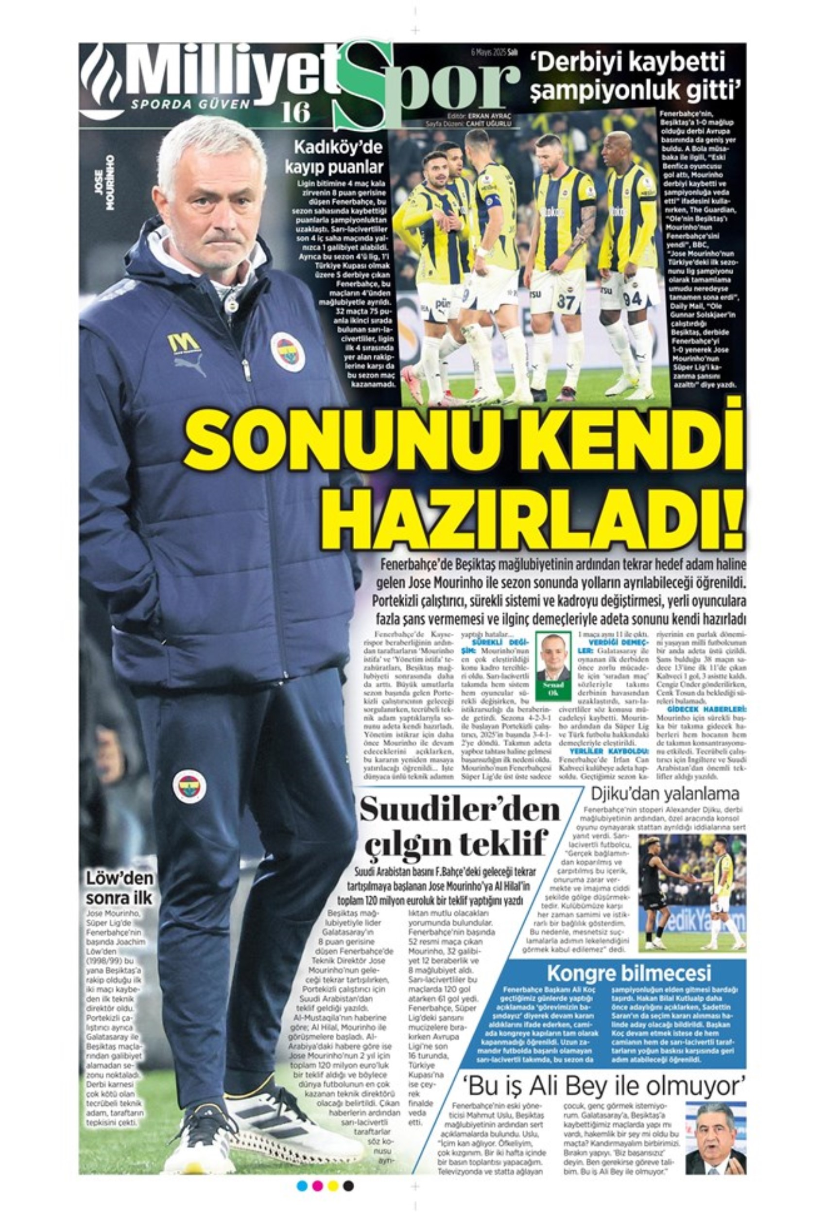 Sporda günün manşetleri: Galatasaray'da üçlü transfer harekatı! Tarihi hamleye hazırlanıyorlar