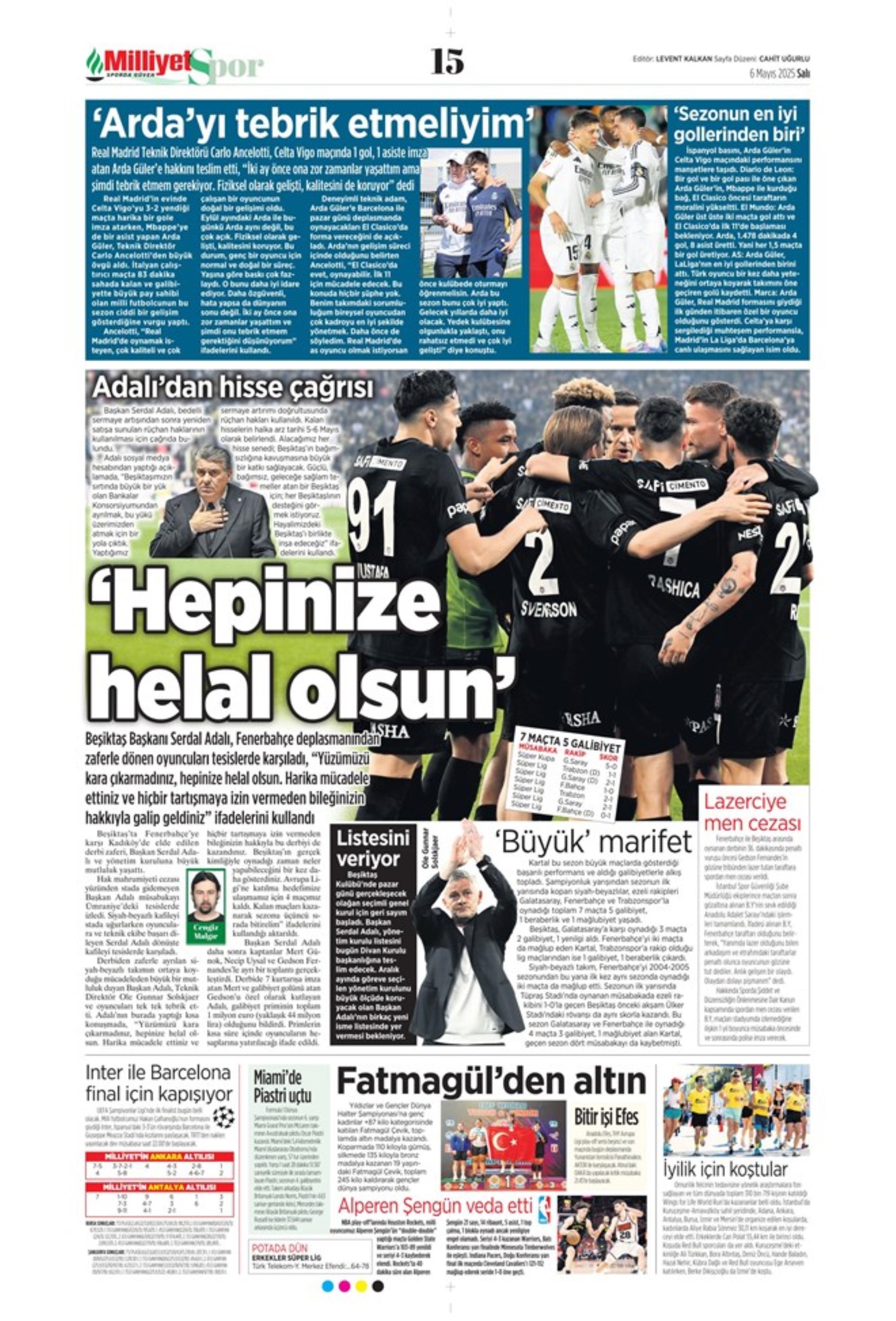 Sporda günün manşetleri: Galatasaray'da üçlü transfer harekatı! Tarihi hamleye hazırlanıyorlar
