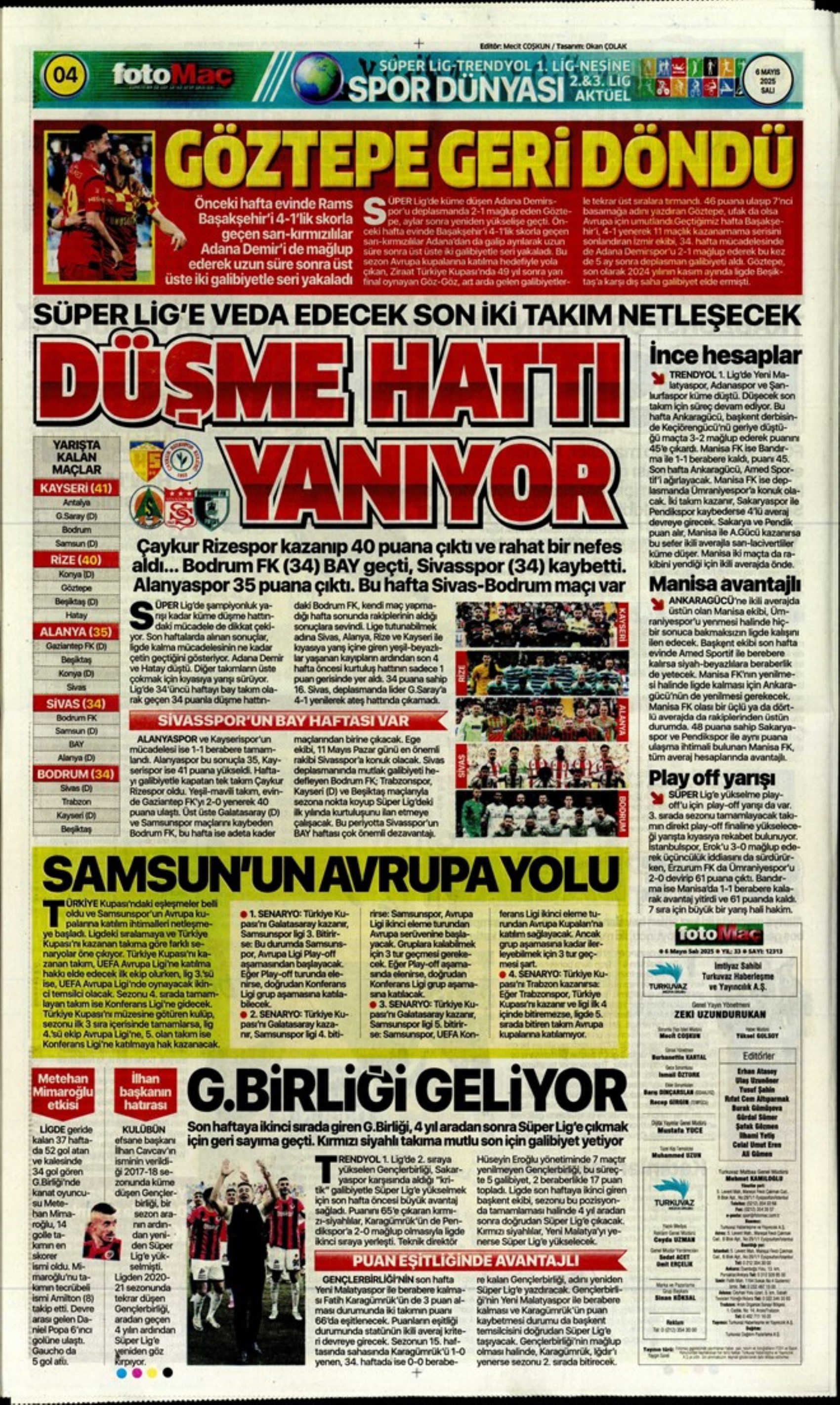 Sporda günün manşetleri: Galatasaray'da üçlü transfer harekatı! Tarihi hamleye hazırlanıyorlar