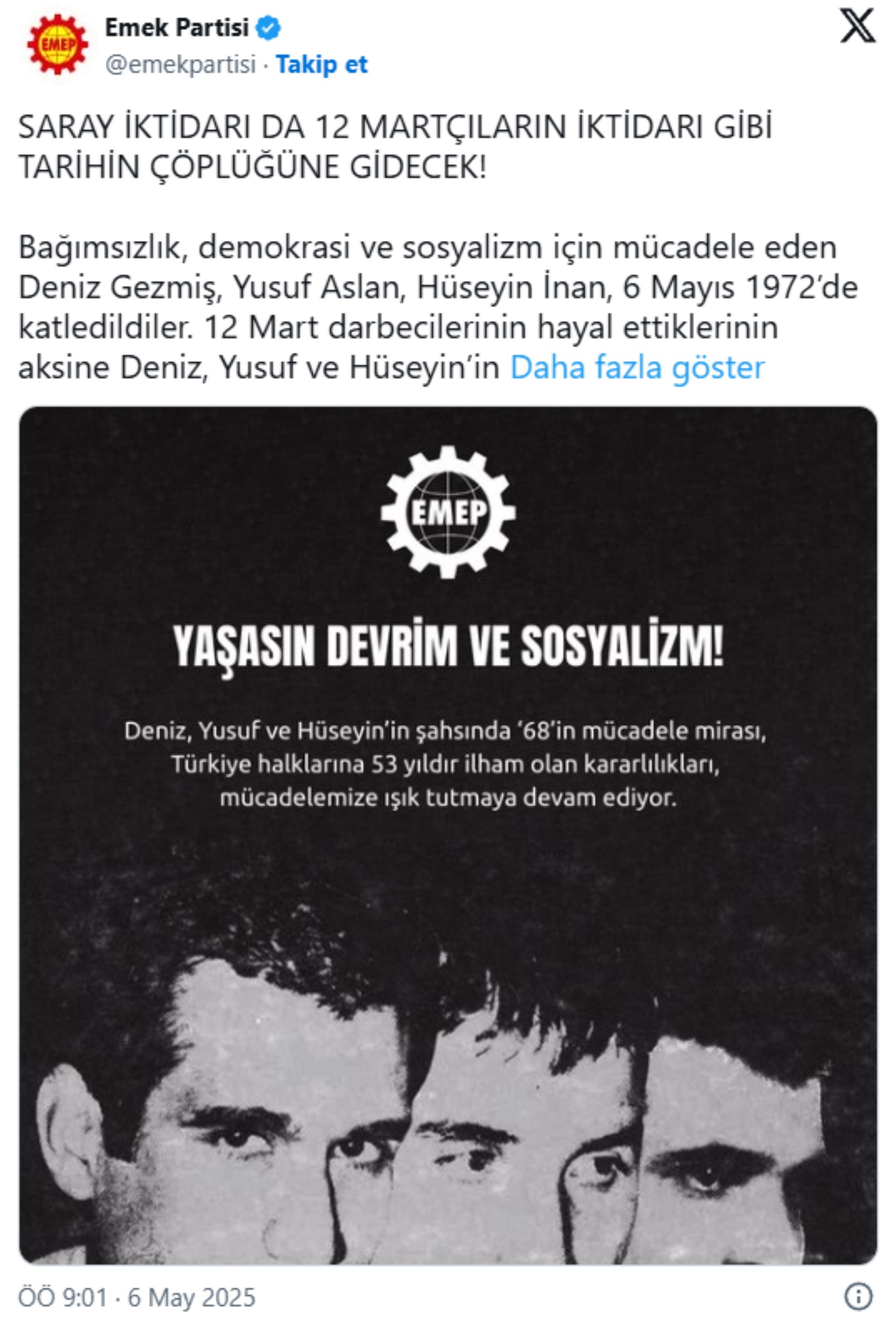 Siyasi partilerin 'Üç Fidan' mesajları! 'Selam olsun...'