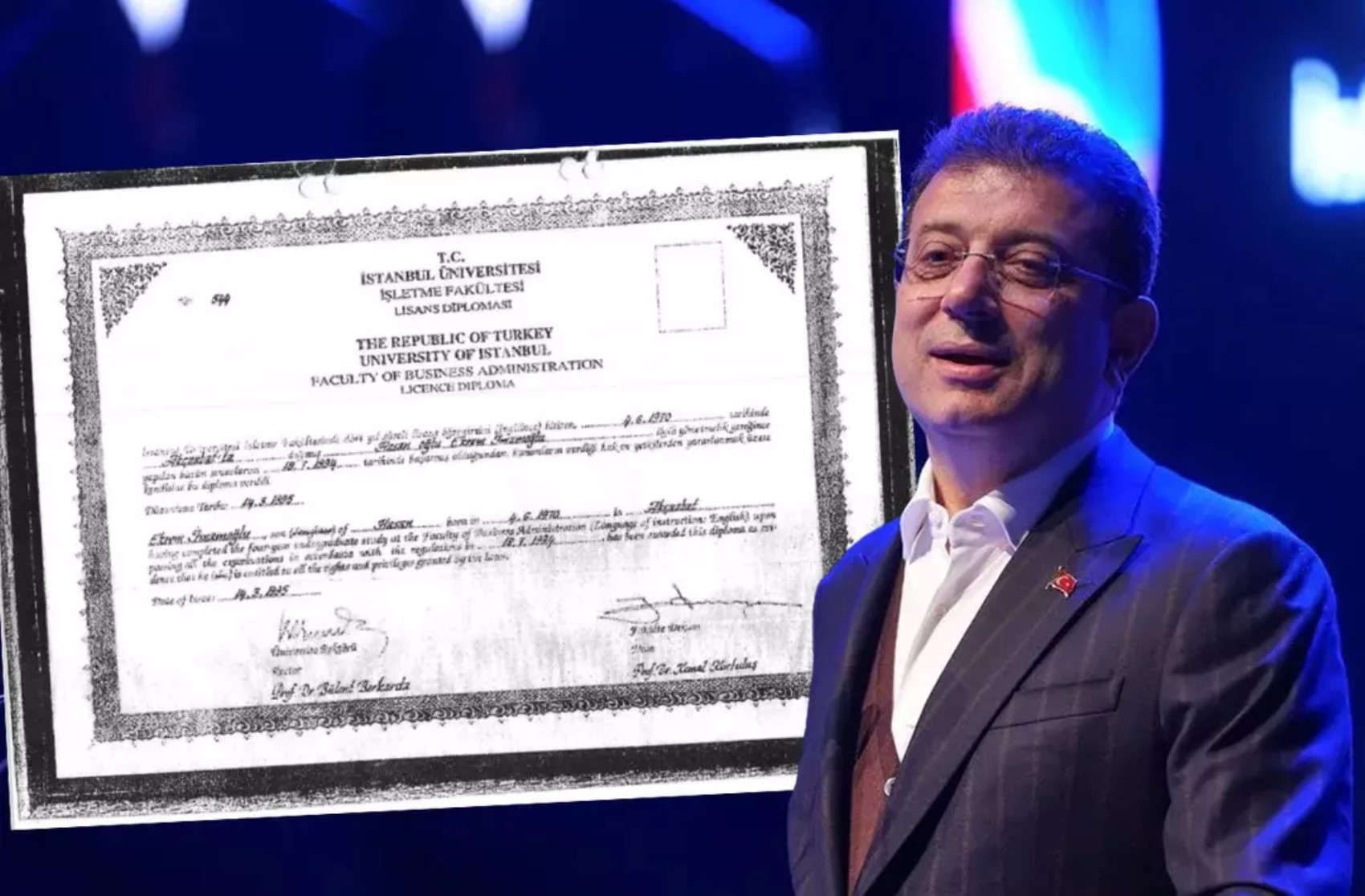 Avukatı duyurdu: İmamoğlu diploması ile ilgili yeni gelişme! Yüksek Lisans belgesini silmeyi unuttular