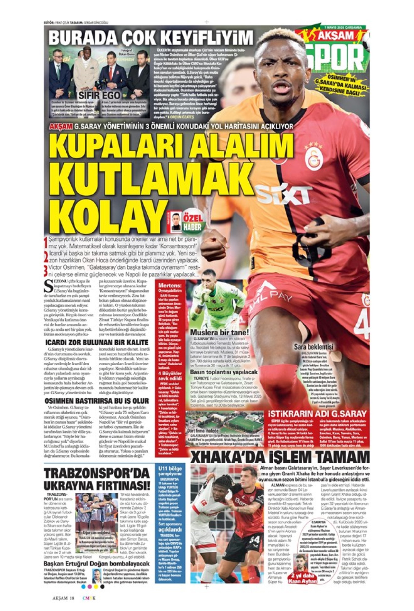 Sporda günün manşetleri... Fenerbahçe'de gözler Ali Koç'ta: Katılacağı canlı yayında hangi konulara değinecek?