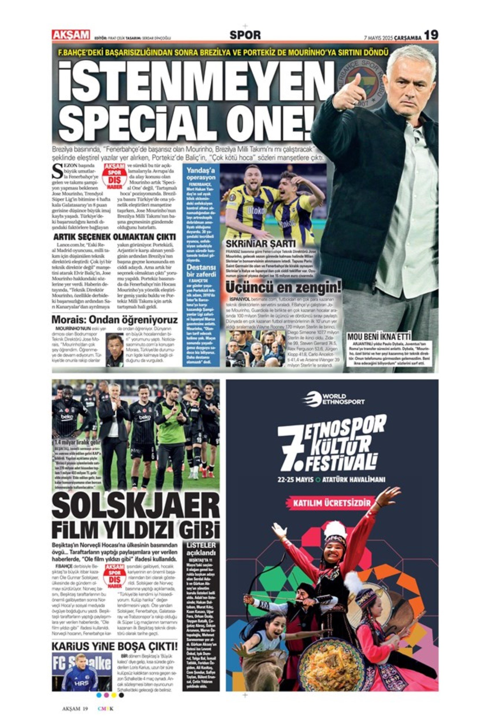 Sporda günün manşetleri... Fenerbahçe'de gözler Ali Koç'ta: Katılacağı canlı yayında hangi konulara değinecek?