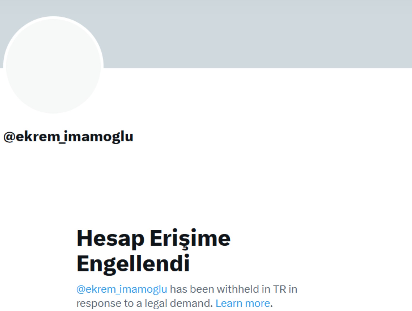 Ekrem İmamoğlu'nun X hesabına erişim engeli! Tepkiler çığ gibi büyüdü