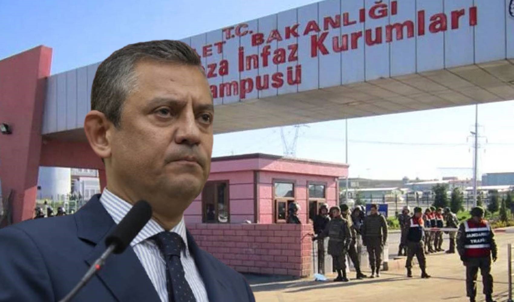 Özel, İmamoğlu'nu ziyaret etmek için Silivri Cezaevi'nde