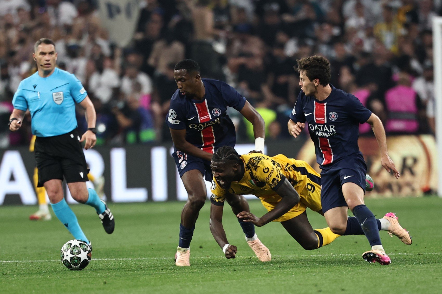 Paris Saint-Germain tarihinde ilk kez Şampiyonlar Ligi şampiyonu