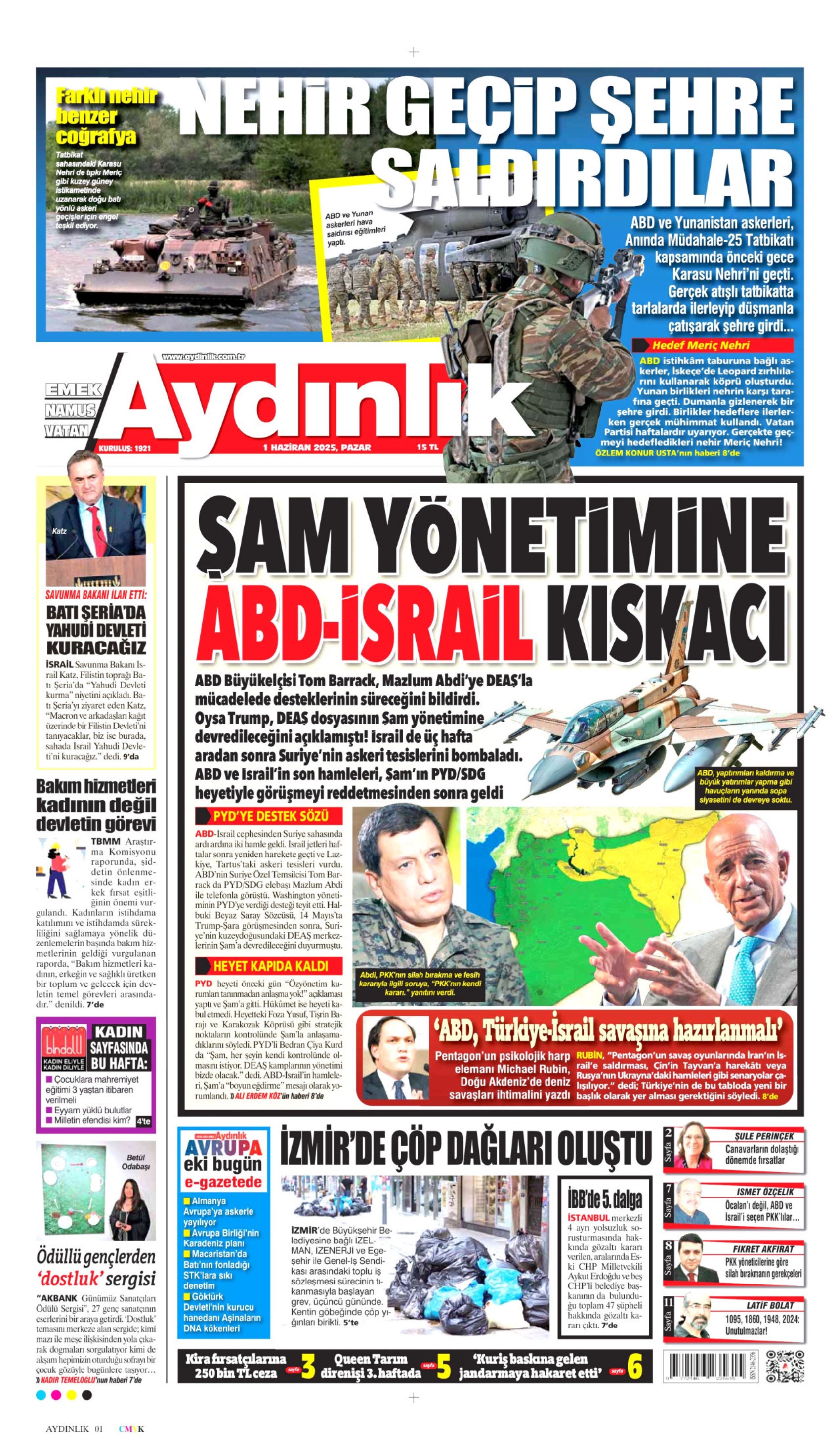 1 Haziran 2025 gazete manşetleri: Gazeteler, İBB'ye 5. dalga operasyonunu nasıl gördü?