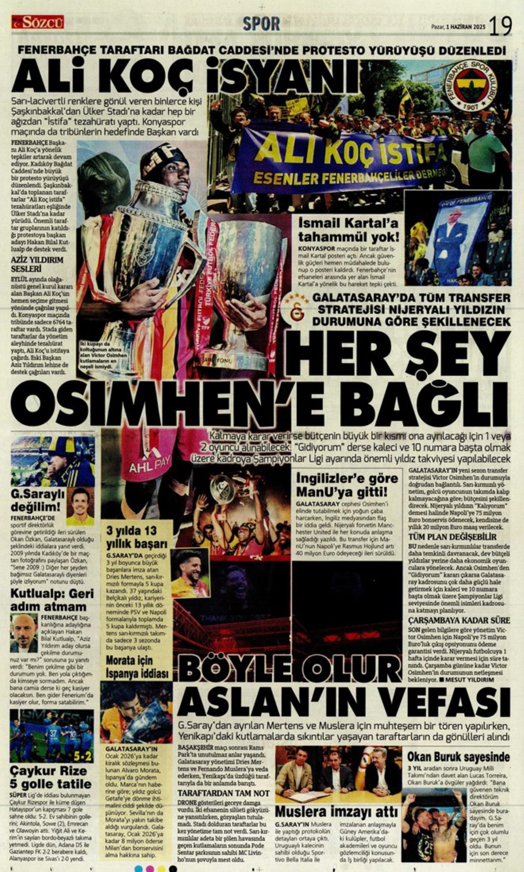 Sporda günün manşetleri... Galatasaray transferdeki rotasını belirledi: İlk temaslar kuruldu