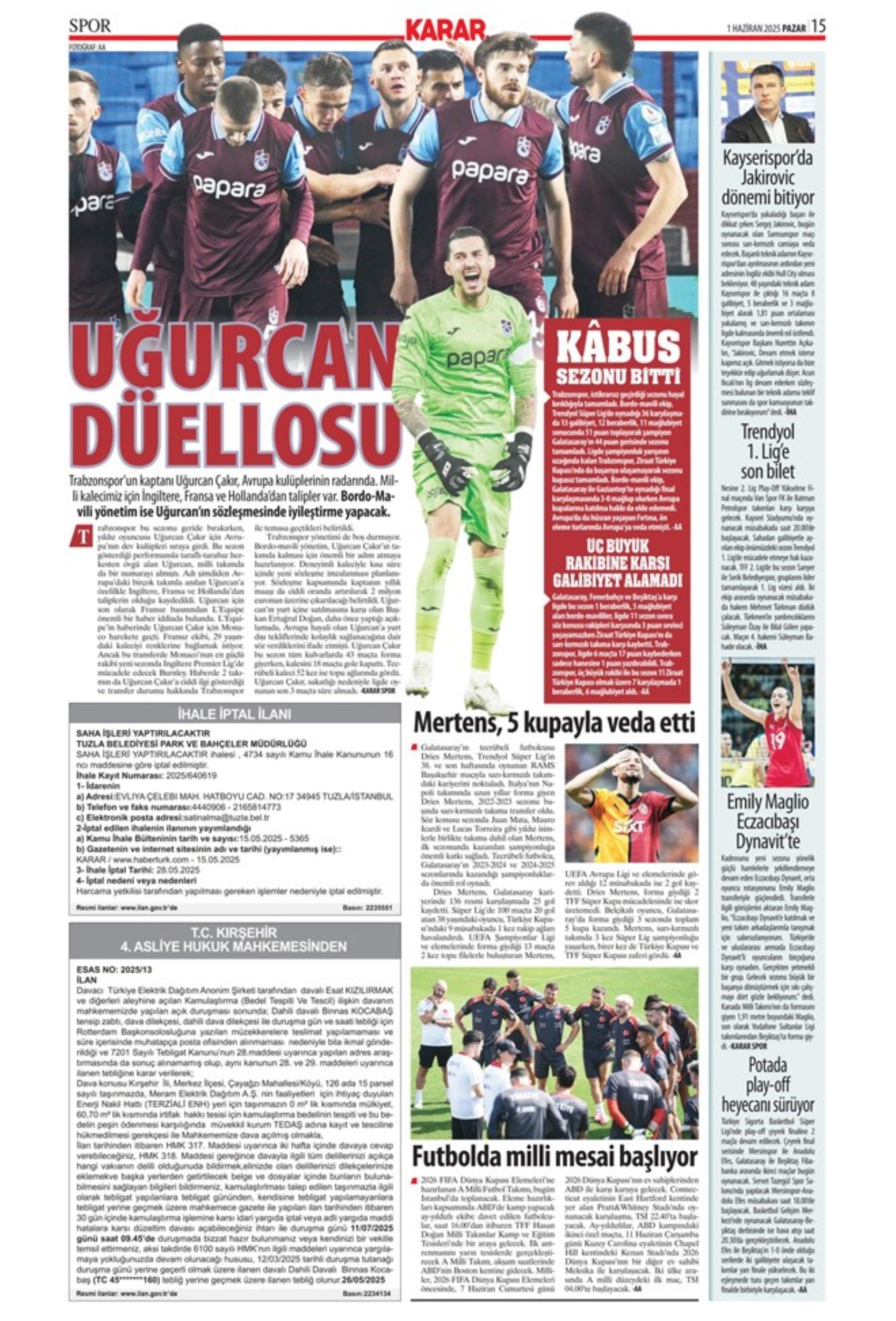 Sporda günün manşetleri... Galatasaray transferdeki rotasını belirledi: İlk temaslar kuruldu