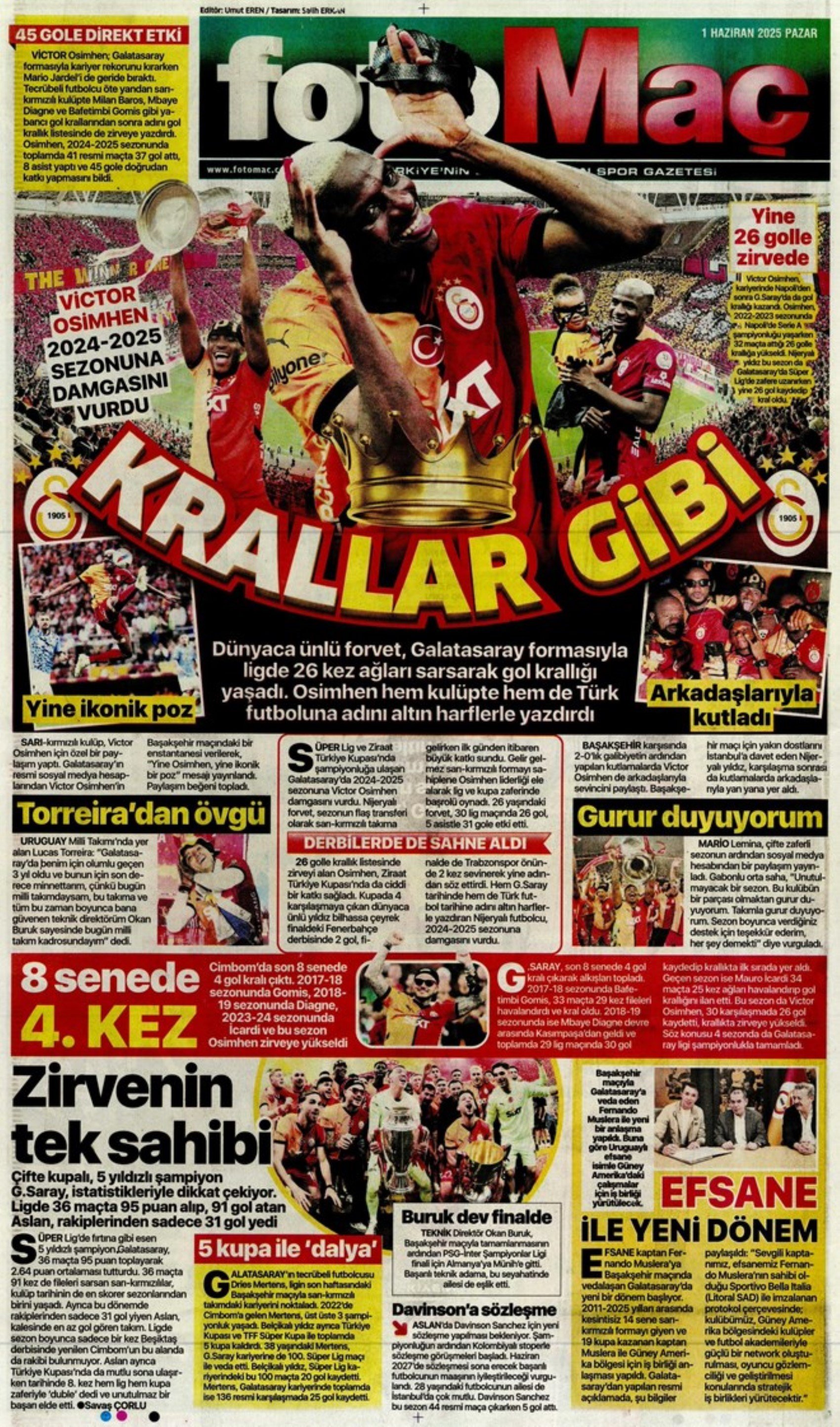 Sporda günün manşetleri... Galatasaray transferdeki rotasını belirledi: İlk temaslar kuruldu