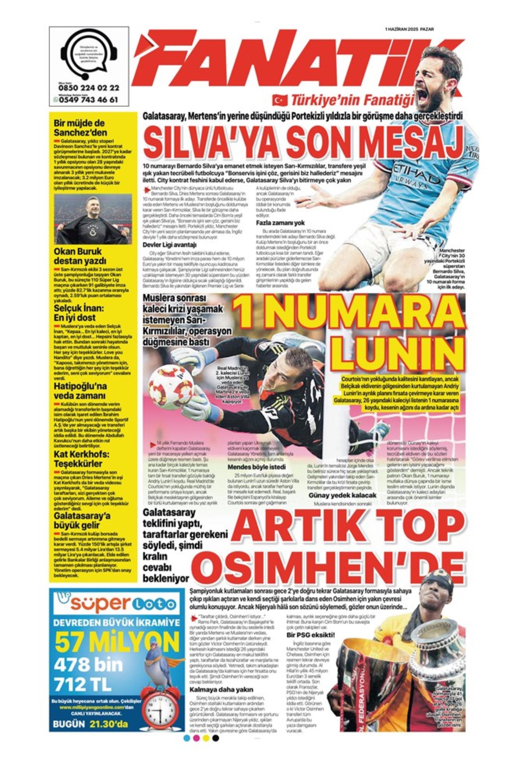 Sporda günün manşetleri... Galatasaray transferdeki rotasını belirledi: İlk temaslar kuruldu