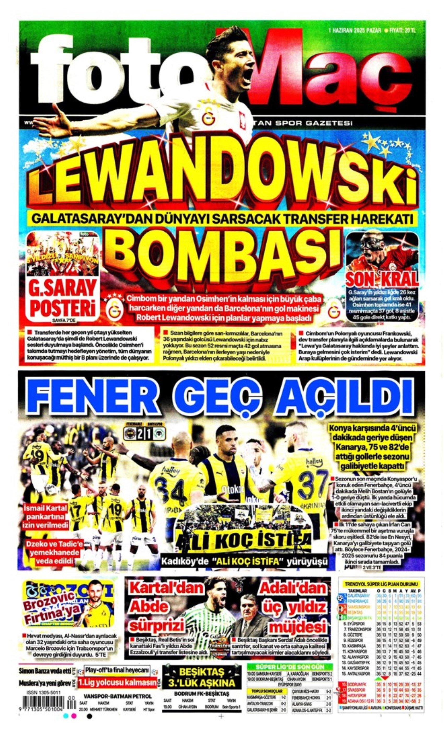 Sporda günün manşetleri... Galatasaray transferdeki rotasını belirledi: İlk temaslar kuruldu