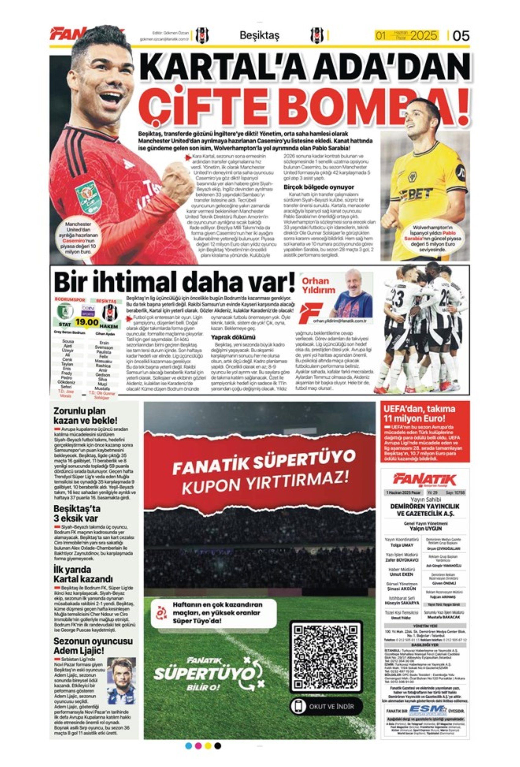 Sporda günün manşetleri... Galatasaray transferdeki rotasını belirledi: İlk temaslar kuruldu