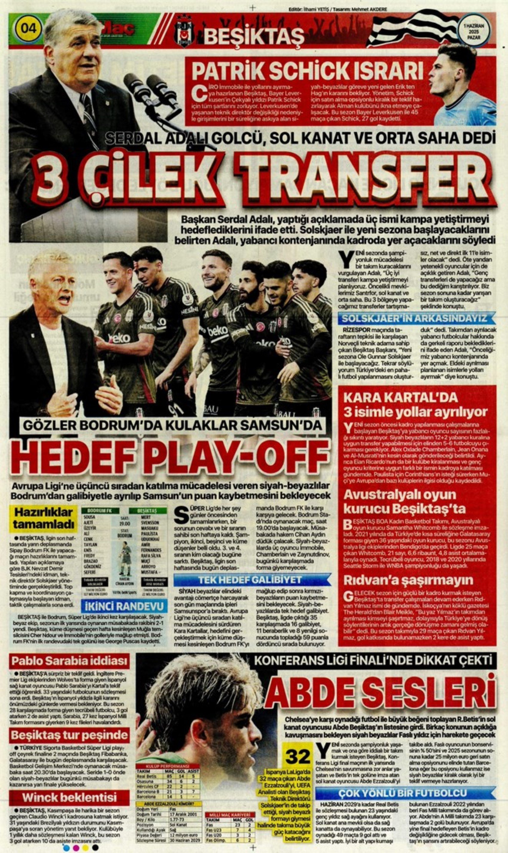 Sporda günün manşetleri... Galatasaray transferdeki rotasını belirledi: İlk temaslar kuruldu
