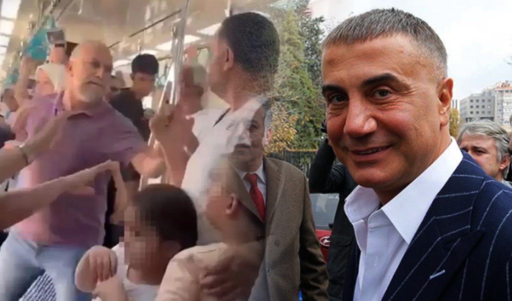 Marmaray'da çocukları yanında dayak yiyen adama Sedat Peker'den milyonluk destek