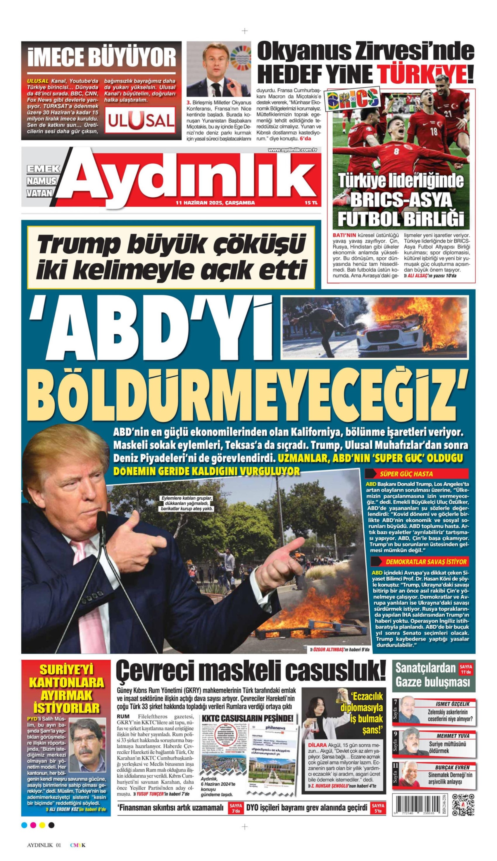 Yeni Akit, skandal başlığını böyle savundu: Gazeteler, Ferdi Zeyrek'in cenazesini nasıl gördü? (11 Haziran 2025 gazete manşetleri)