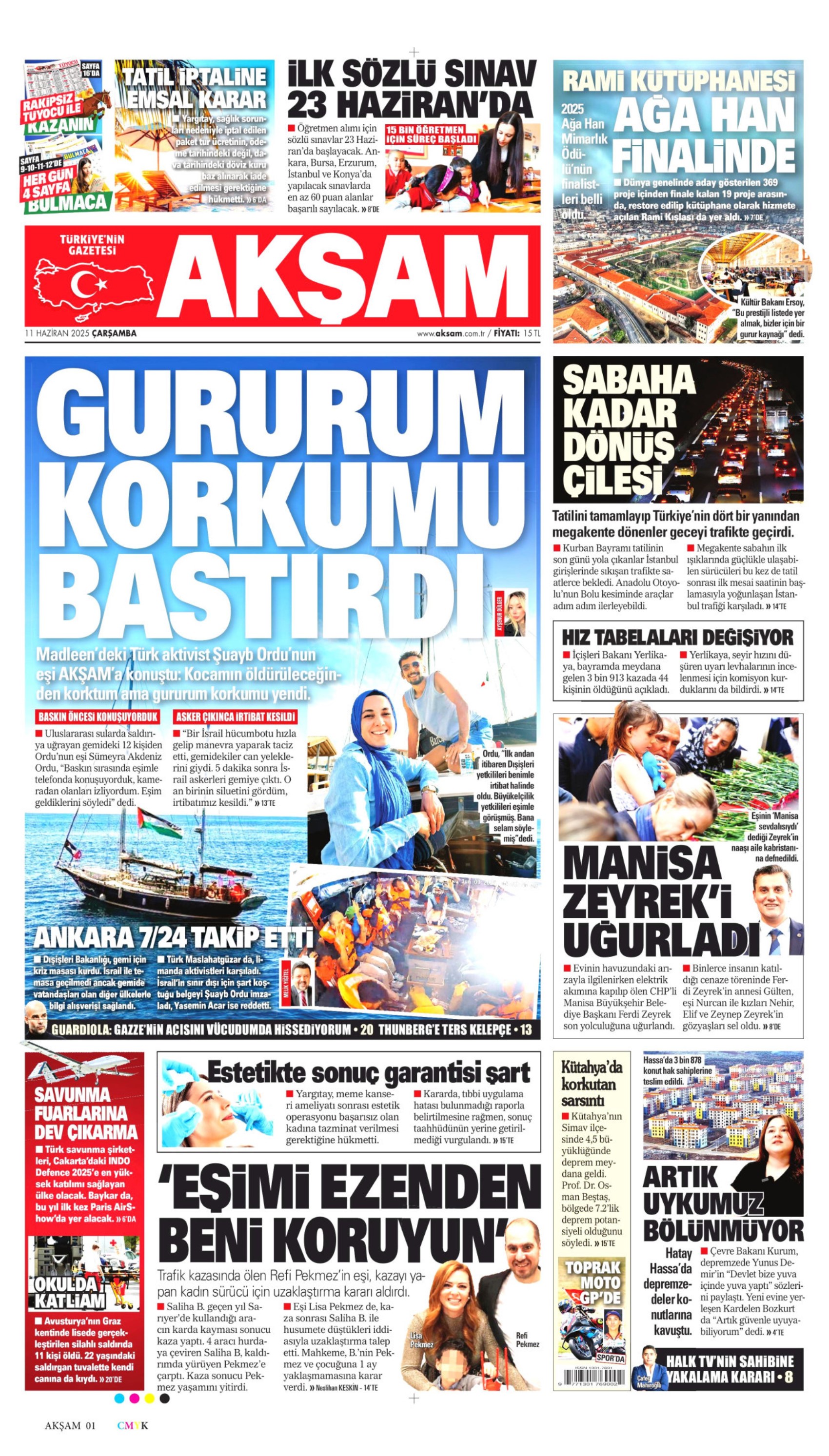 Yeni Akit, skandal başlığını böyle savundu: Gazeteler, Ferdi Zeyrek'in cenazesini nasıl gördü? (11 Haziran 2025 gazete manşetleri)