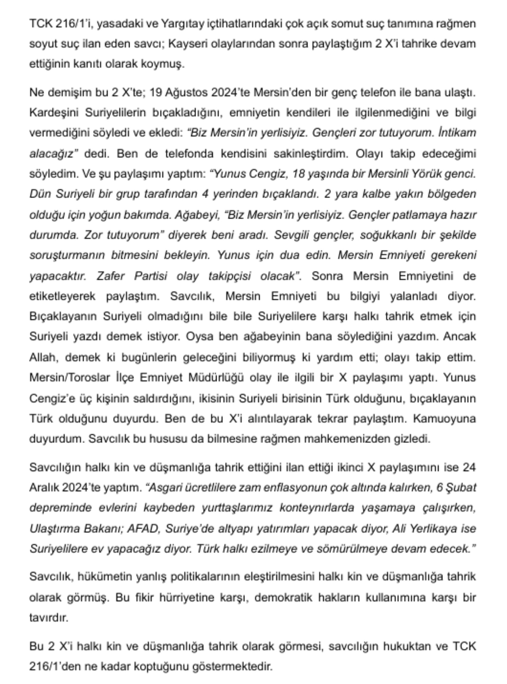 Ümit Özdağ 142 günün sonunda hakim karşısında! 'İmzasız, damgasız evrakla tutuklandım; hazır tutanak ise 17 gün sonra yollandı'