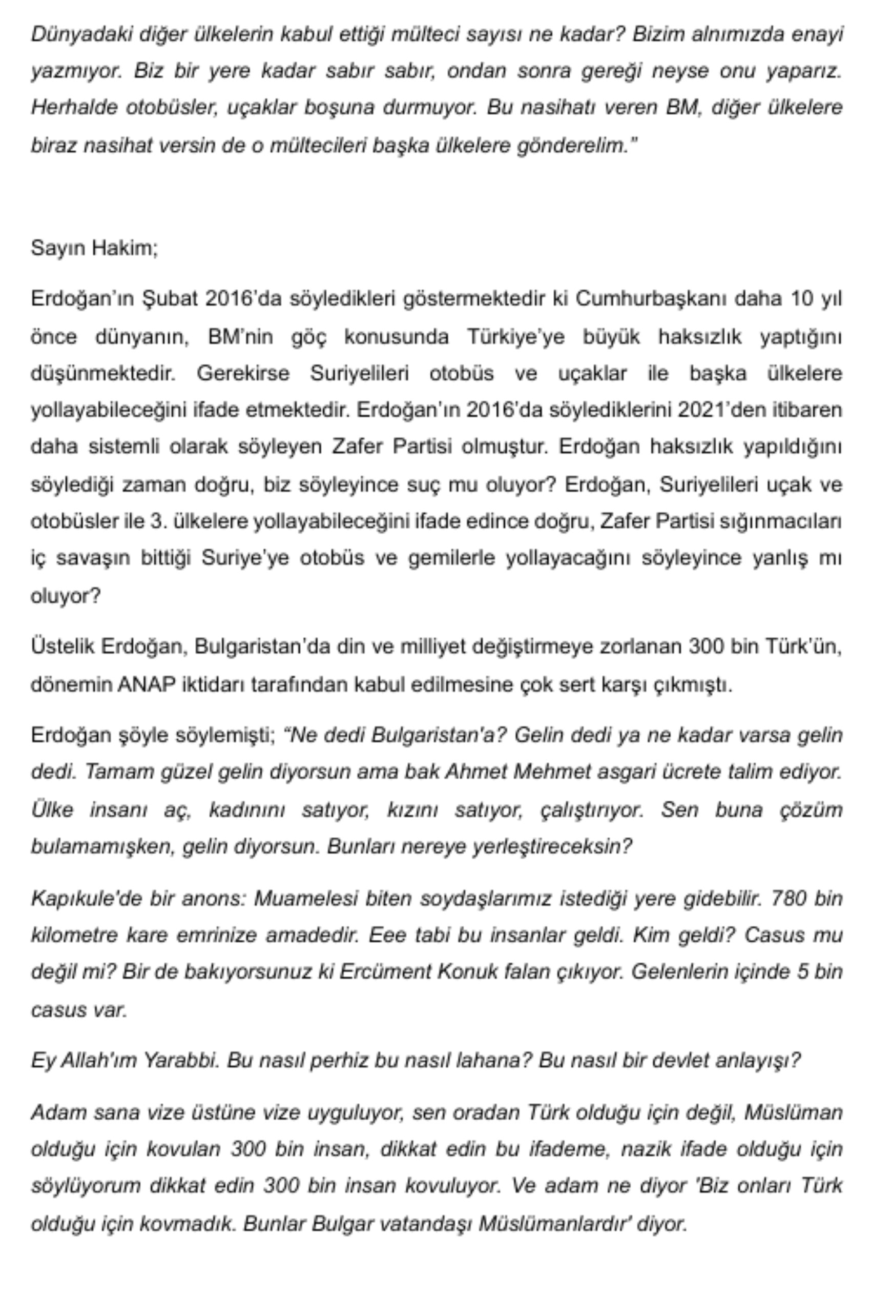 Ümit Özdağ 142 günün sonunda hakim karşısında! 'İmzasız, damgasız evrakla tutuklandım; hazır tutanak ise 17 gün sonra yollandı'
