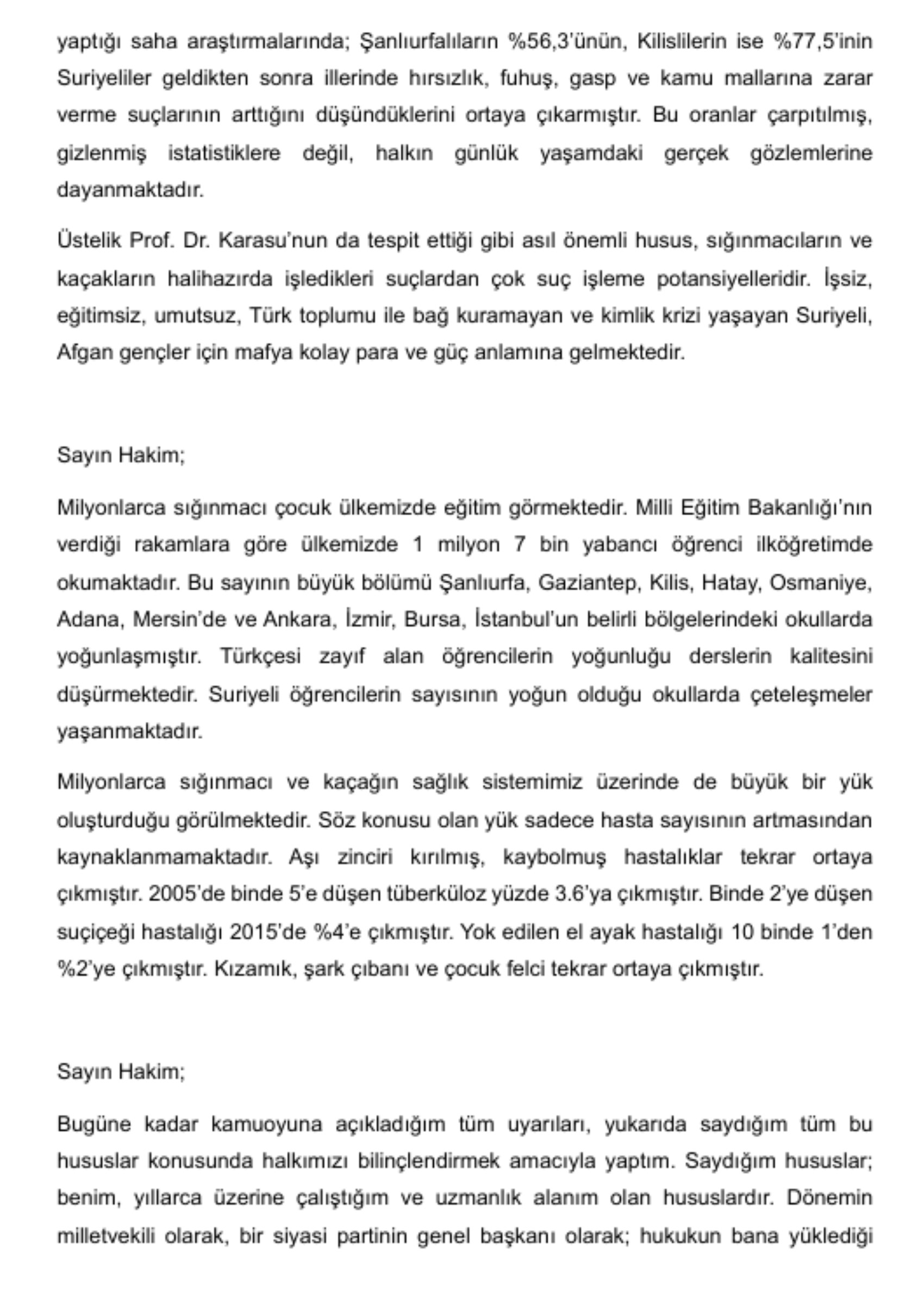 Ümit Özdağ 142 günün sonunda hakim karşısında! 'İmzasız, damgasız evrakla tutuklandım; hazır tutanak ise 17 gün sonra yollandı'