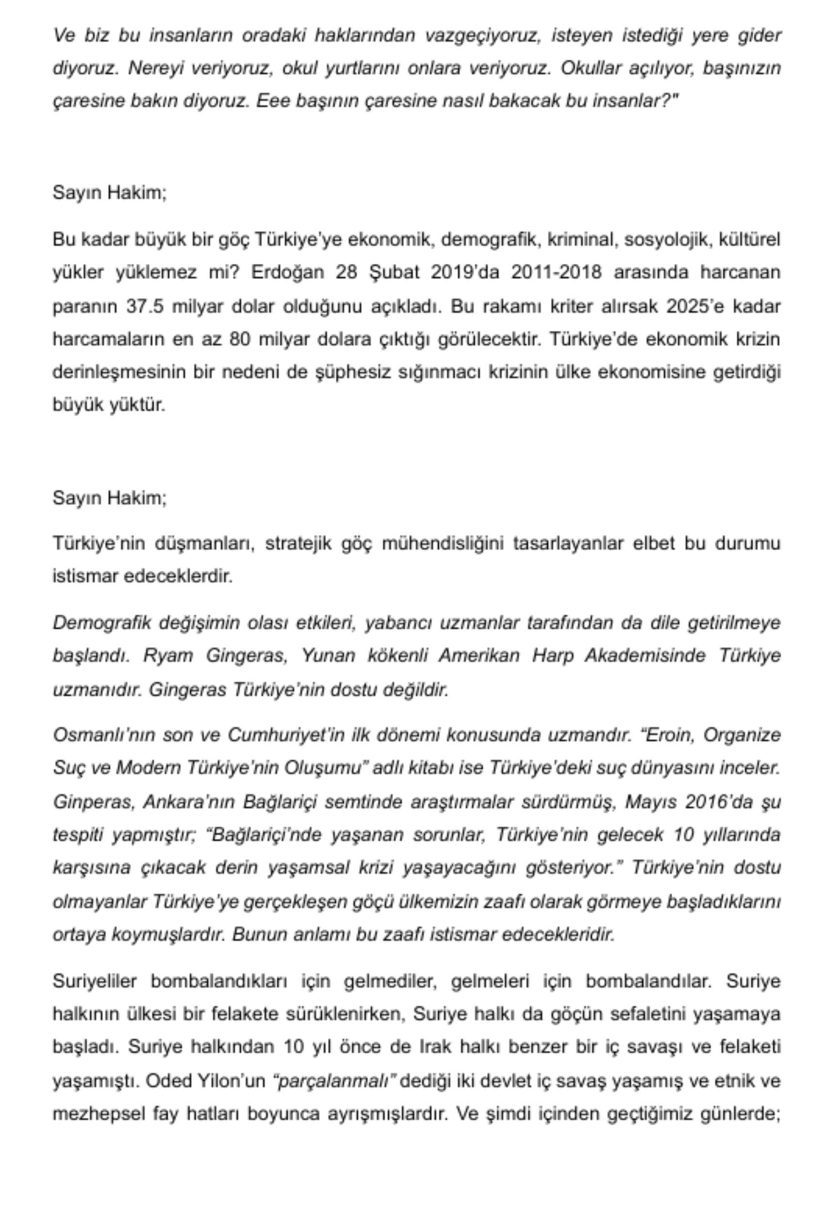 Ümit Özdağ 142 günün sonunda hakim karşısında! 'İmzasız, damgasız evrakla tutuklandım; hazır tutanak ise 17 gün sonra yollandı'