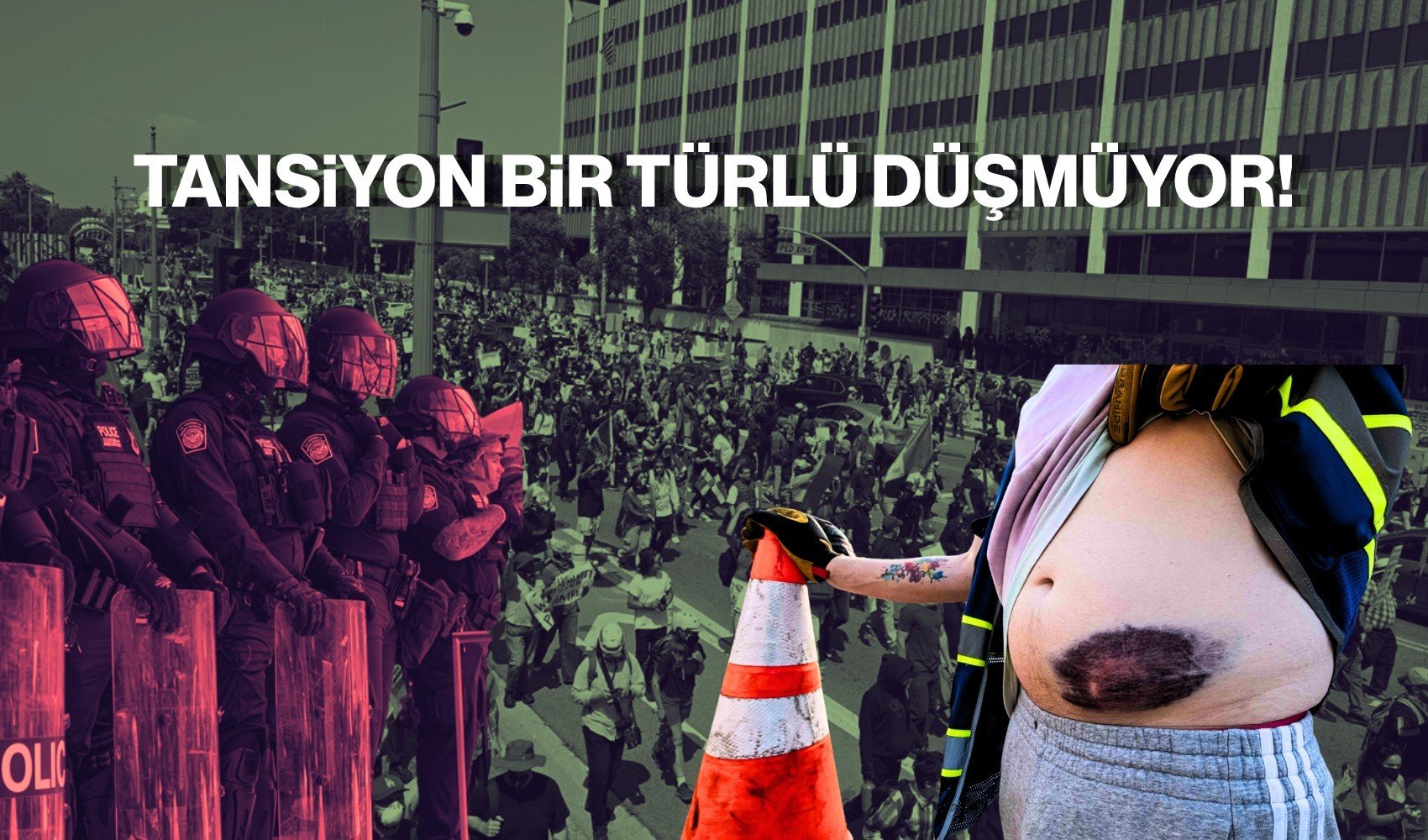 Los Angeles'ta sokağa çıkma yasağı: İhlal edenler tutuklanacak!