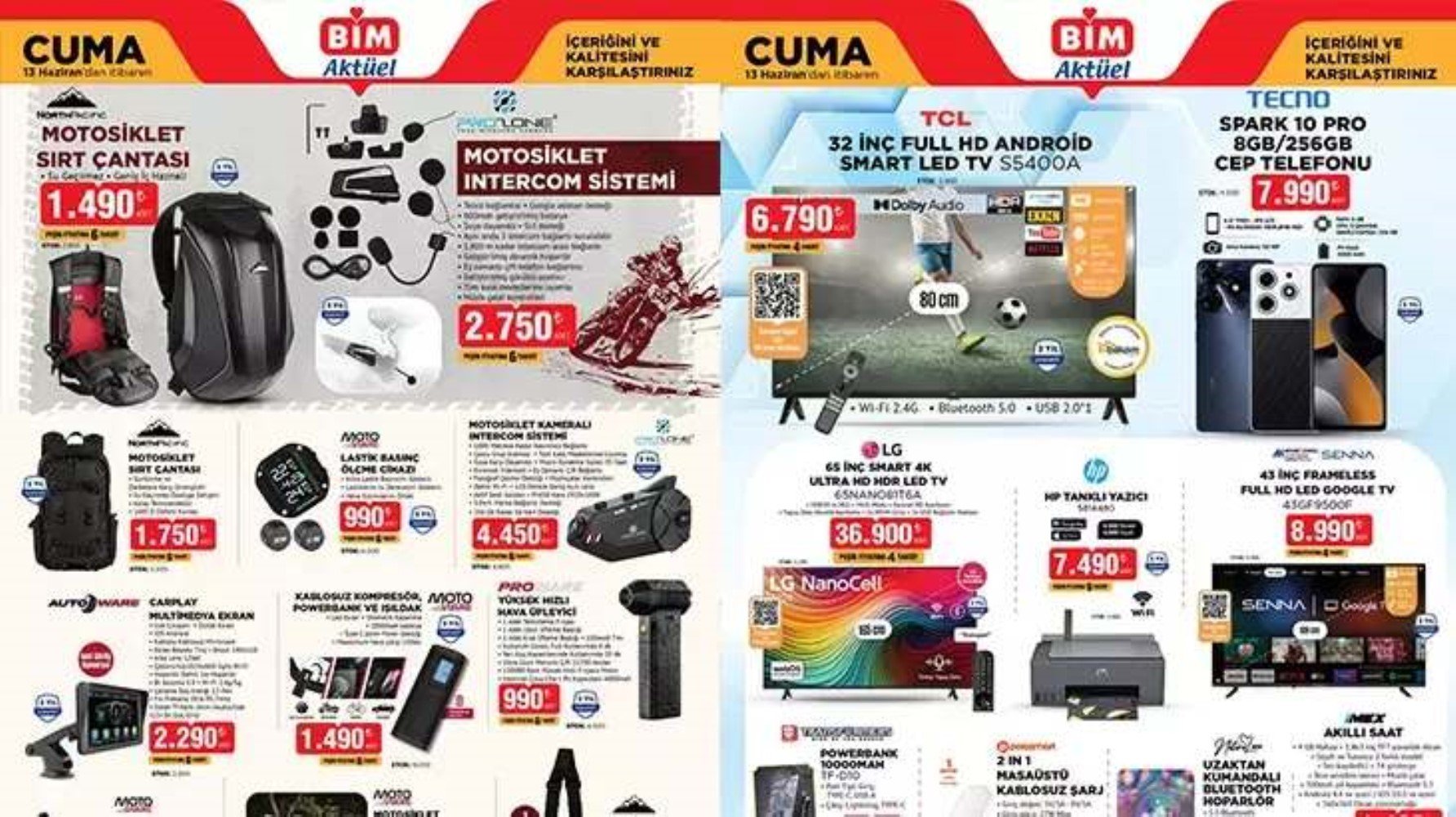 Bugün satışta! BİM 12 Haziran 2025 Aktüel kataloğu yayımlandı! 12 Haziran Cuma günü hangi ürünler geliyor? İndirimde neler var