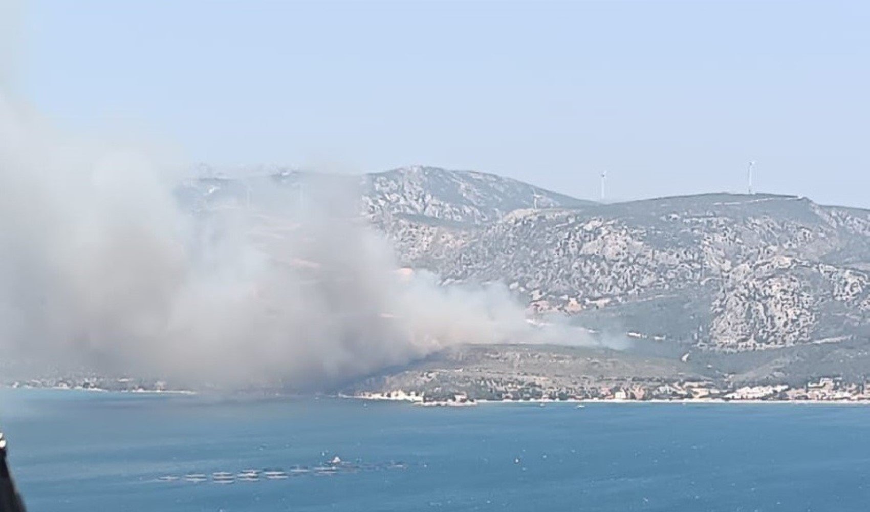 İzmir'de orman yangını! Havadan ve karadan müdahale ediliyor