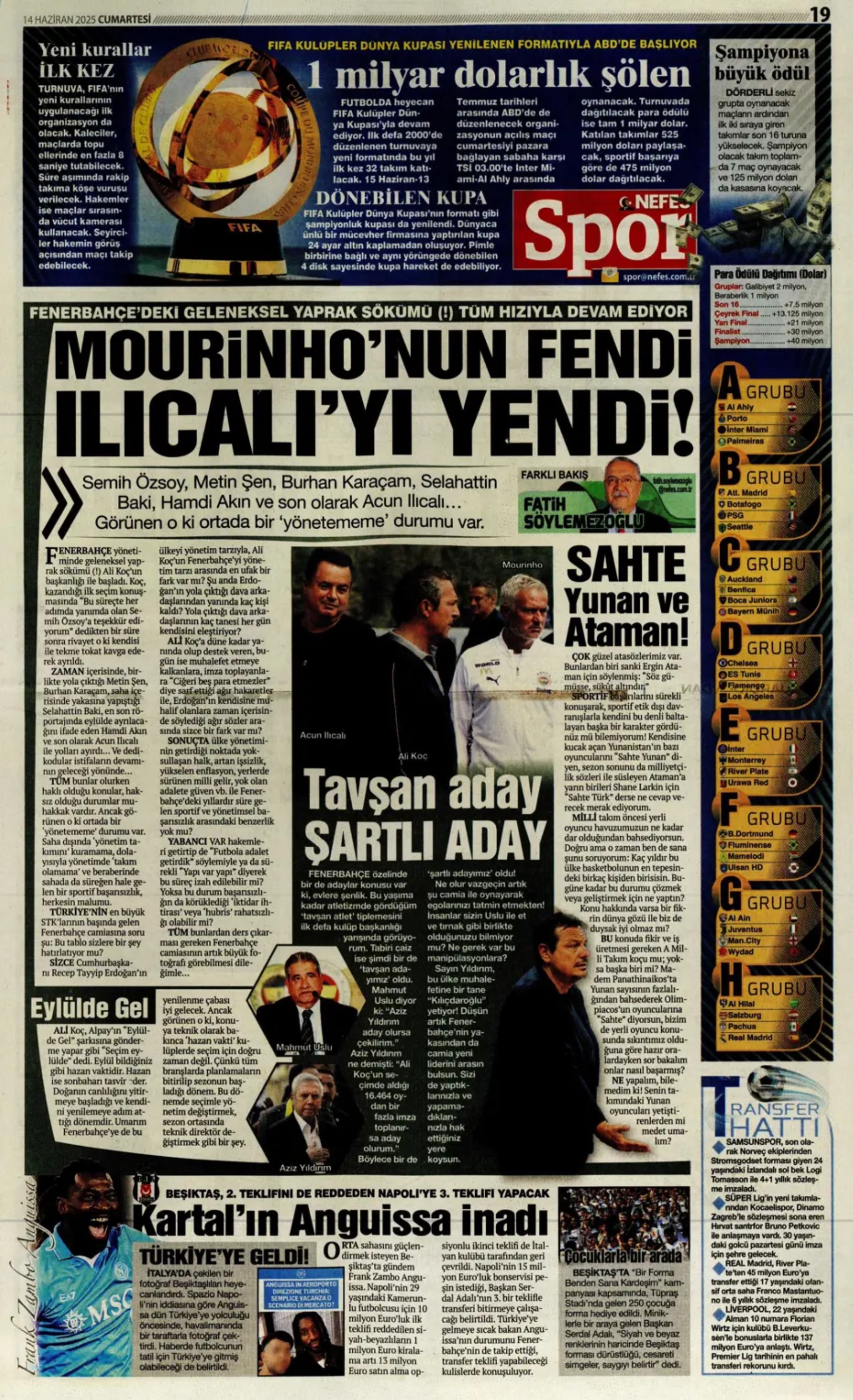 Fenerbahçe'de transfer hareketliliği başlıyor: Forvete takas formulü