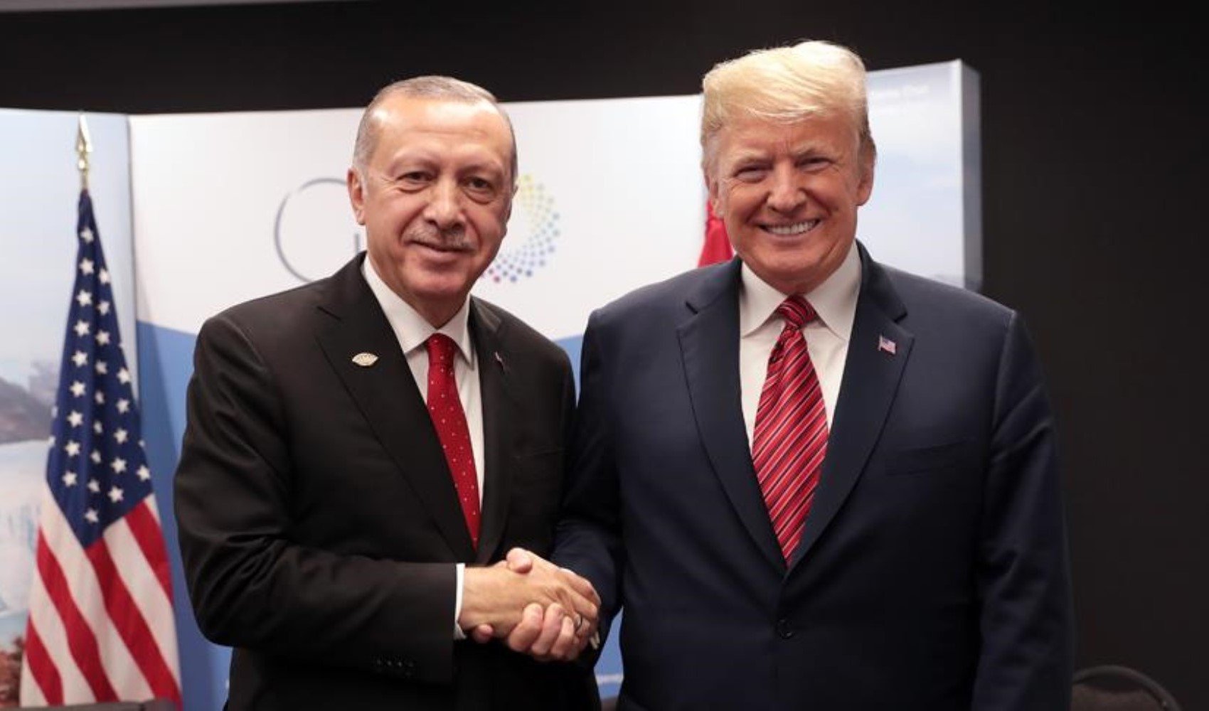 Cumhurbaşkanı Erdoğan, ABD Başkanı Trump ile görüştü