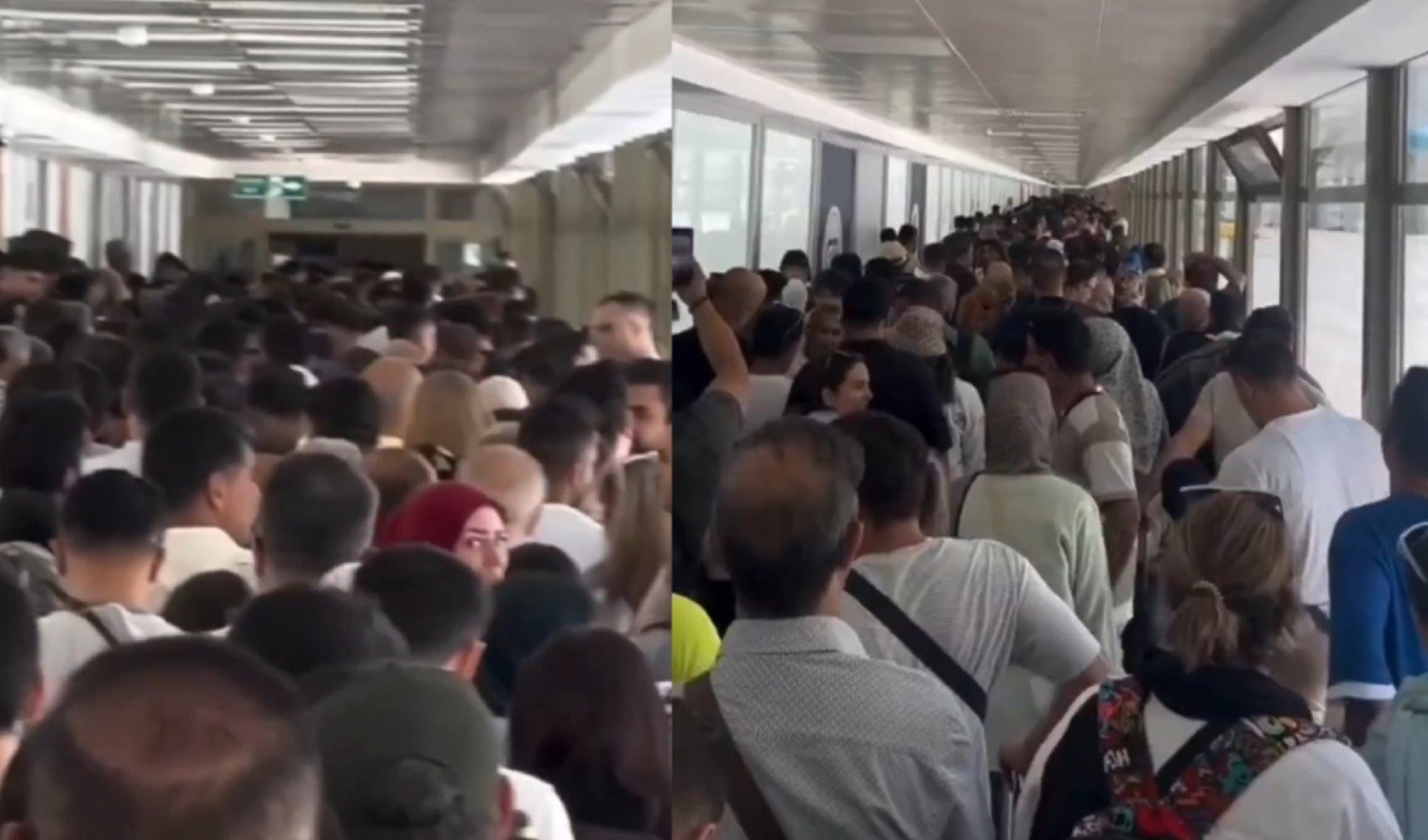 Binlerce kişi Sınır Kapısı’nda toplandı Binlerce kişi Sınır Kapısı’nda toplandı