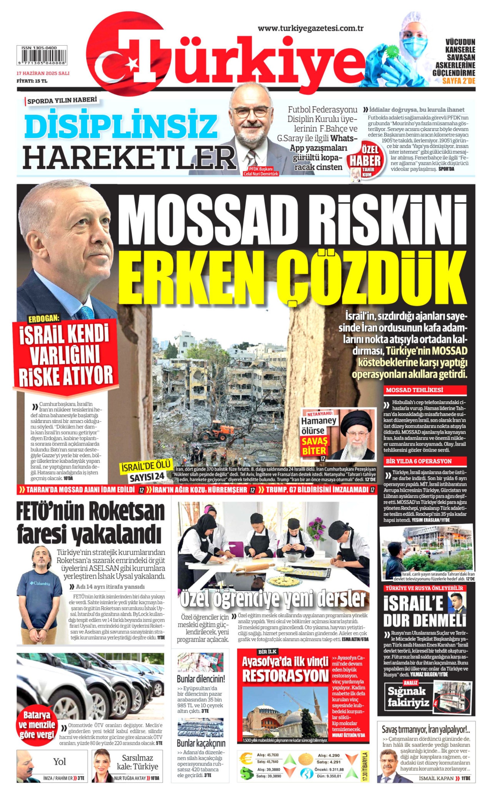 17 Haziran 2025 gazete manşetleri: Gazeteler, İmamoğlu'nun savunmasını nasıl gördü?