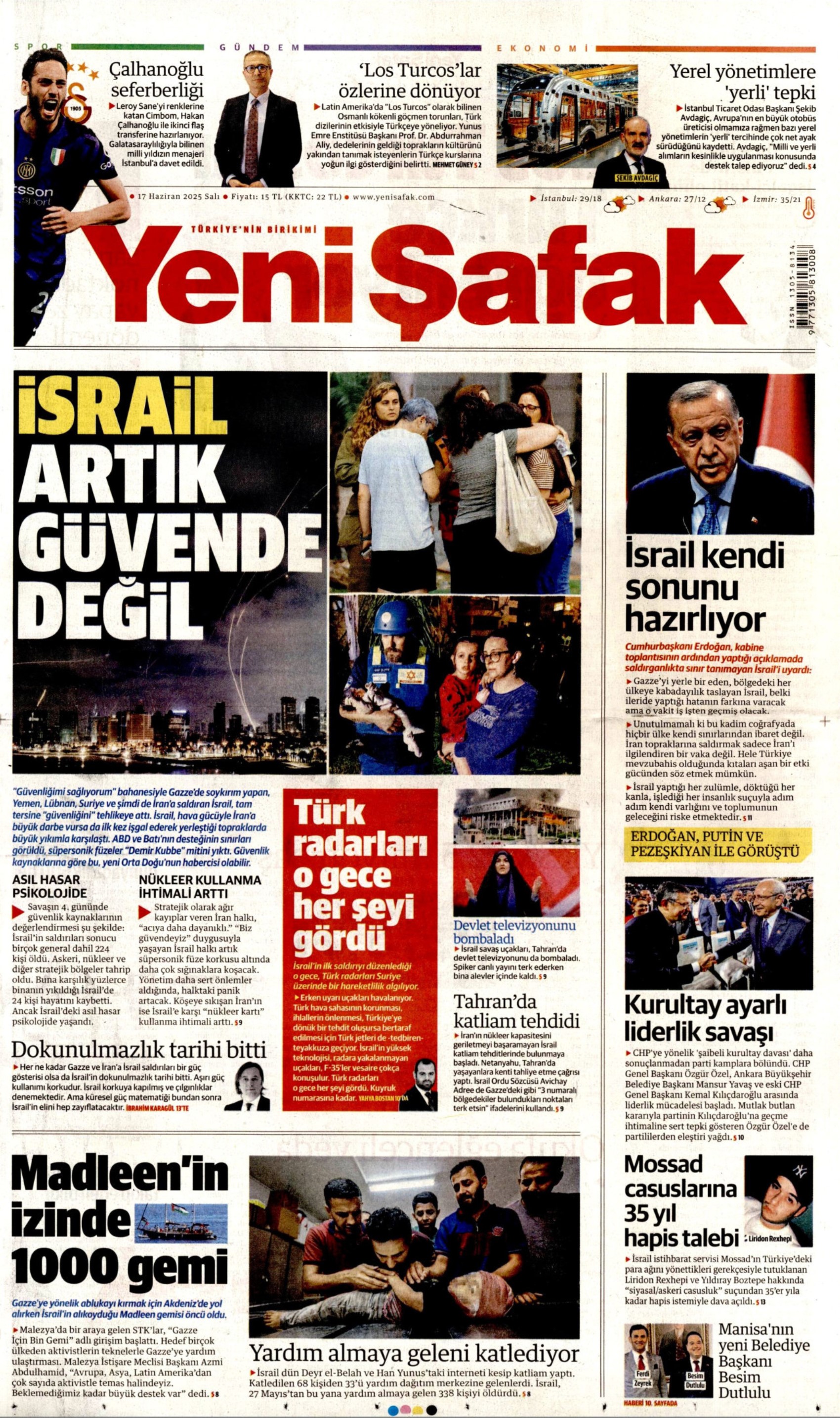 17 Haziran 2025 gazete manşetleri: Gazeteler, İmamoğlu'nun savunmasını nasıl gördü?
