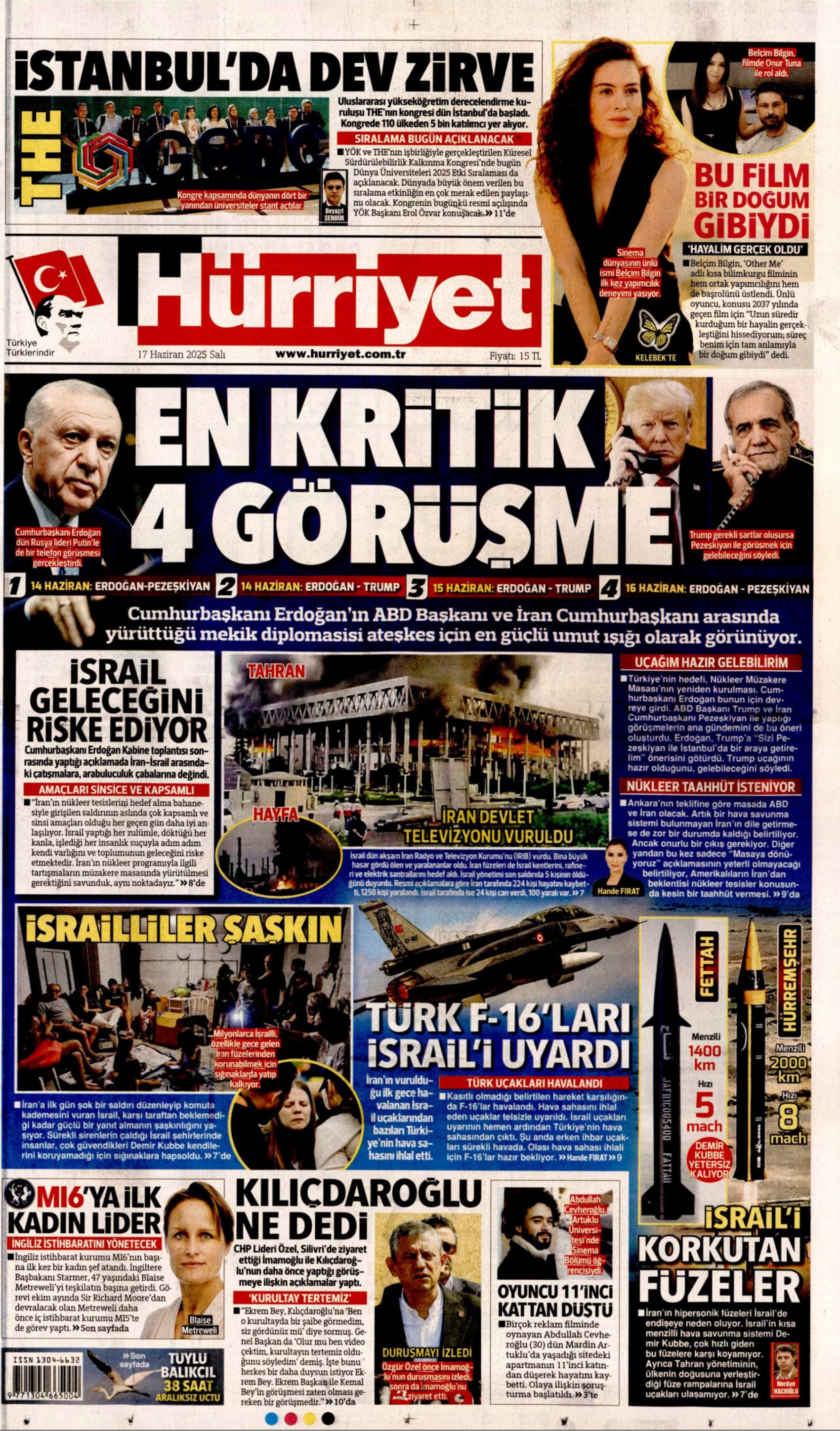17 Haziran 2025 gazete manşetleri: Gazeteler, İmamoğlu'nun savunmasını nasıl gördü?