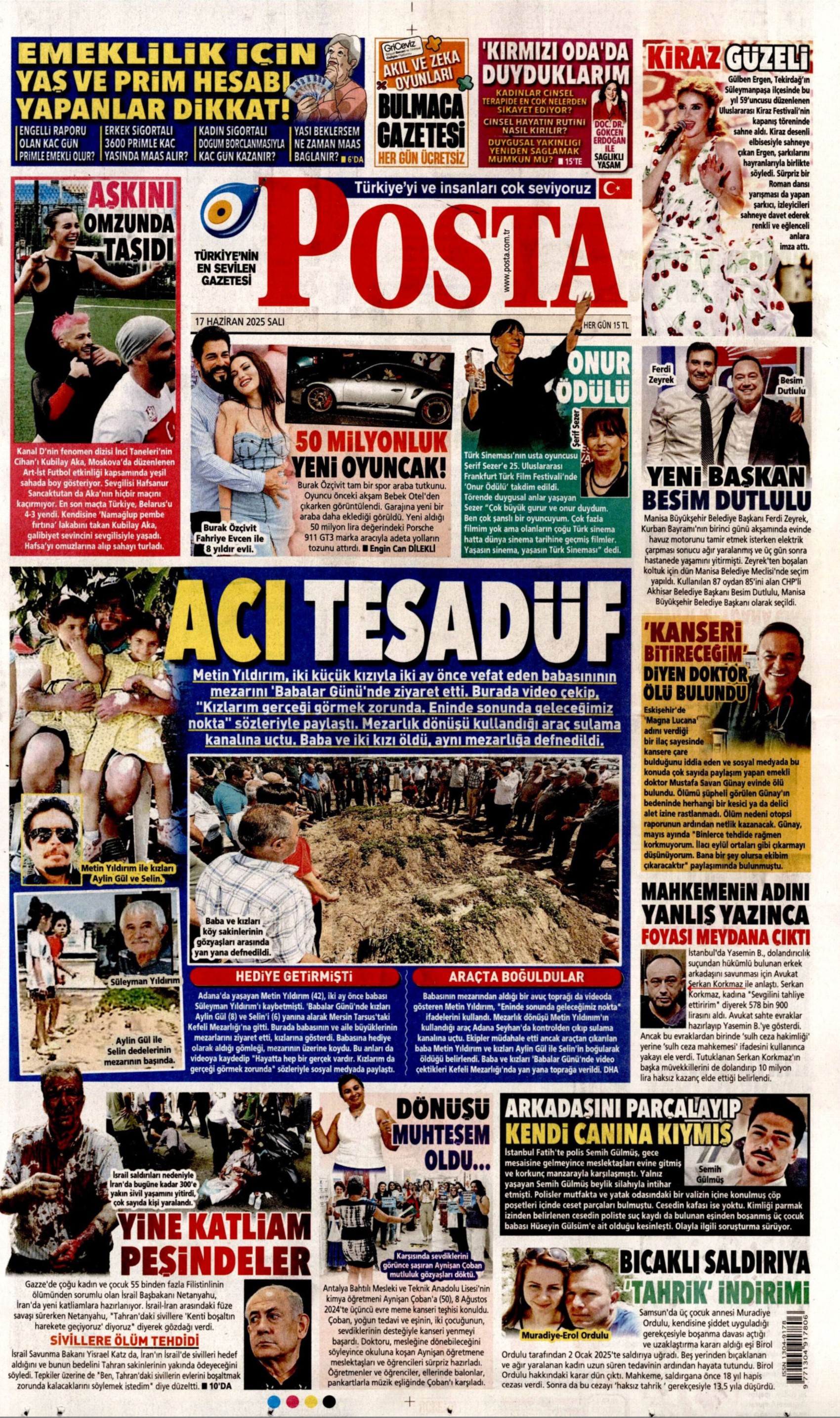 17 Haziran 2025 gazete manşetleri: Gazeteler, İmamoğlu'nun savunmasını nasıl gördü?