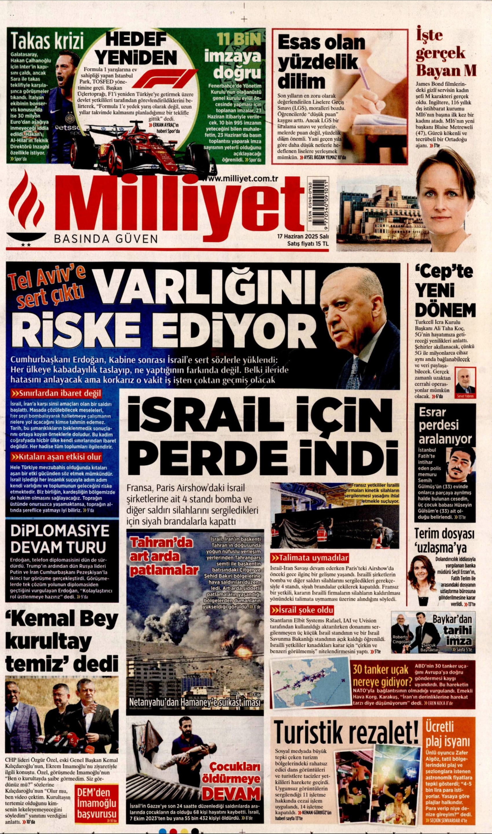 17 Haziran 2025 gazete manşetleri: Gazeteler, İmamoğlu'nun savunmasını nasıl gördü?
