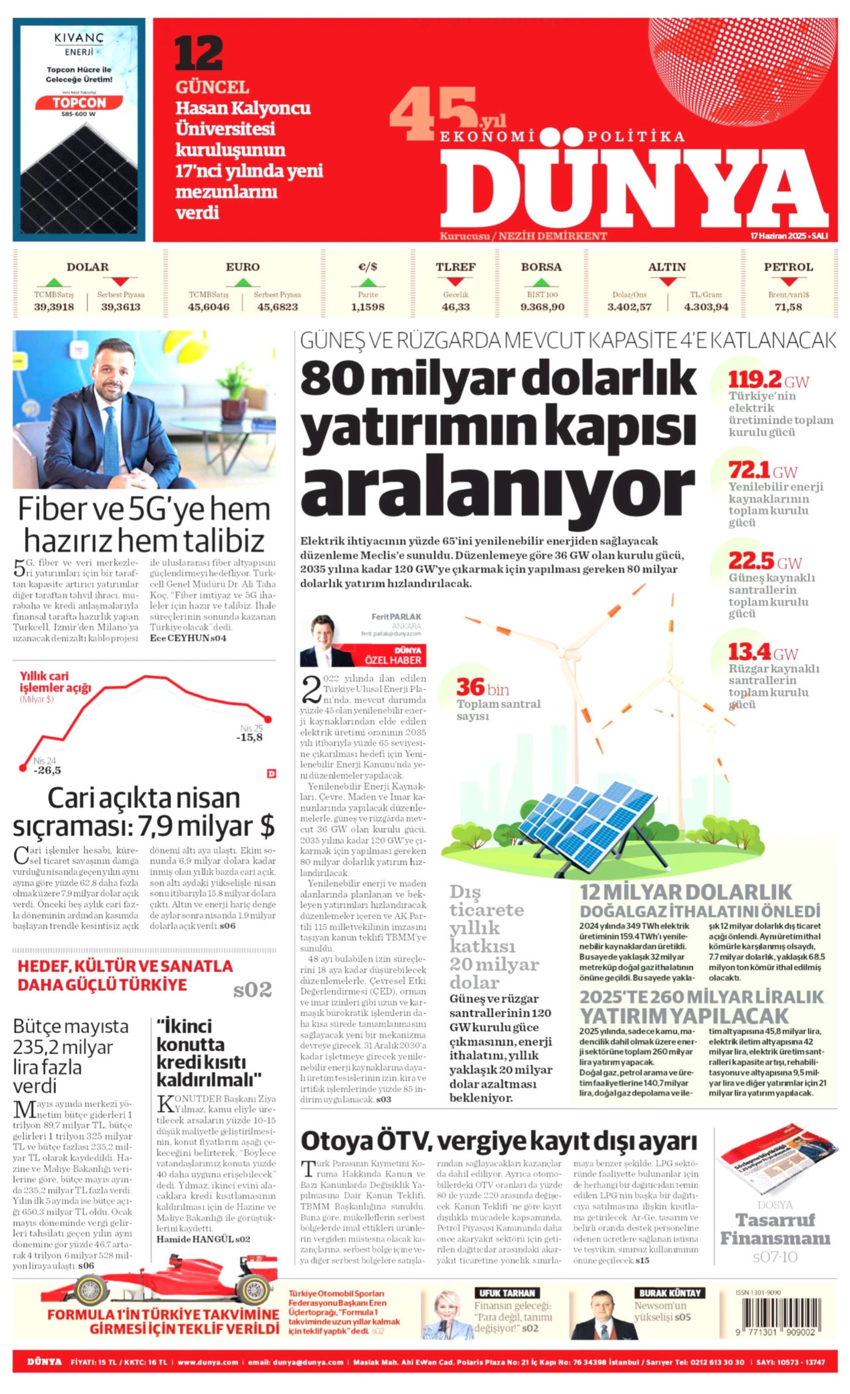 17 Haziran 2025 gazete manşetleri: Gazeteler, İmamoğlu'nun savunmasını nasıl gördü?