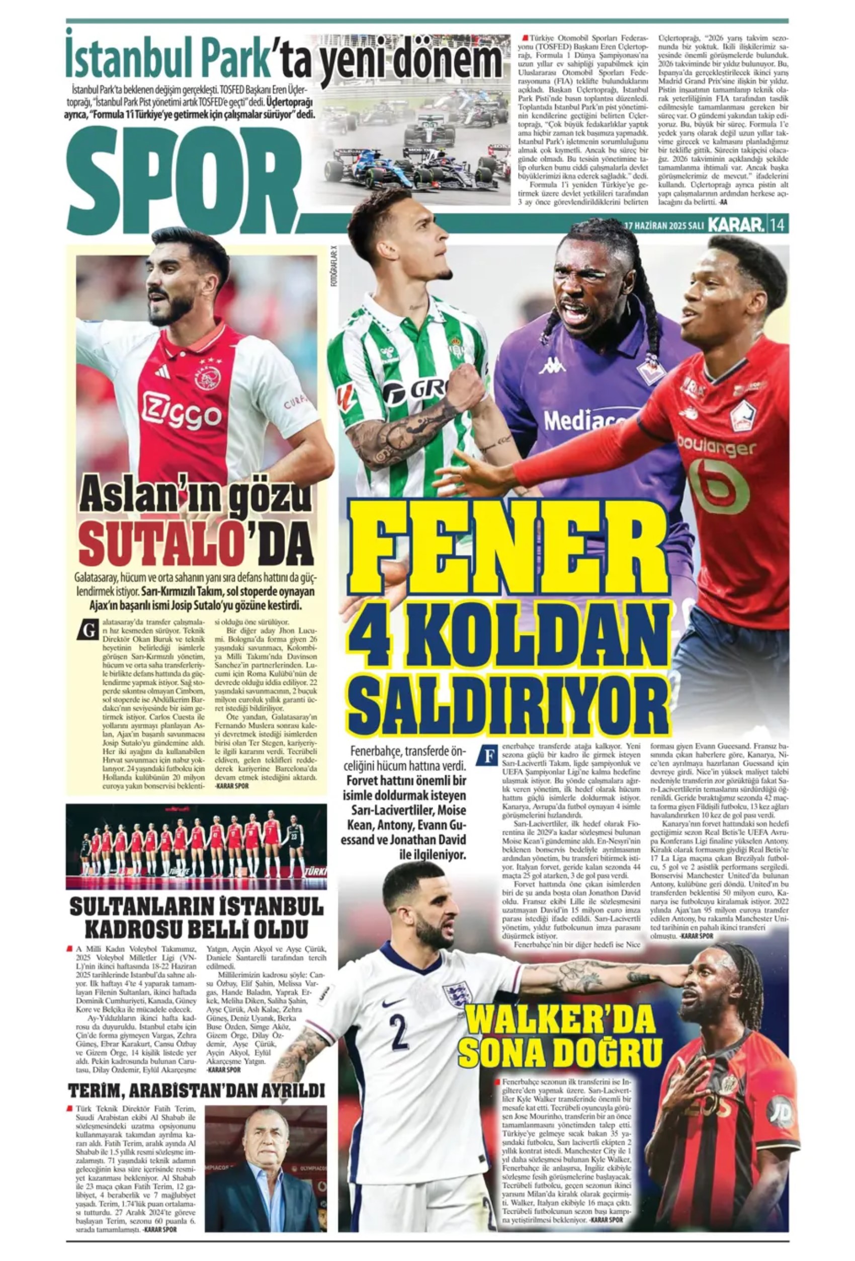 Sporda günün manşetleri: Kaptan gemileri yaktı, Galatasaray'ı istiyor!