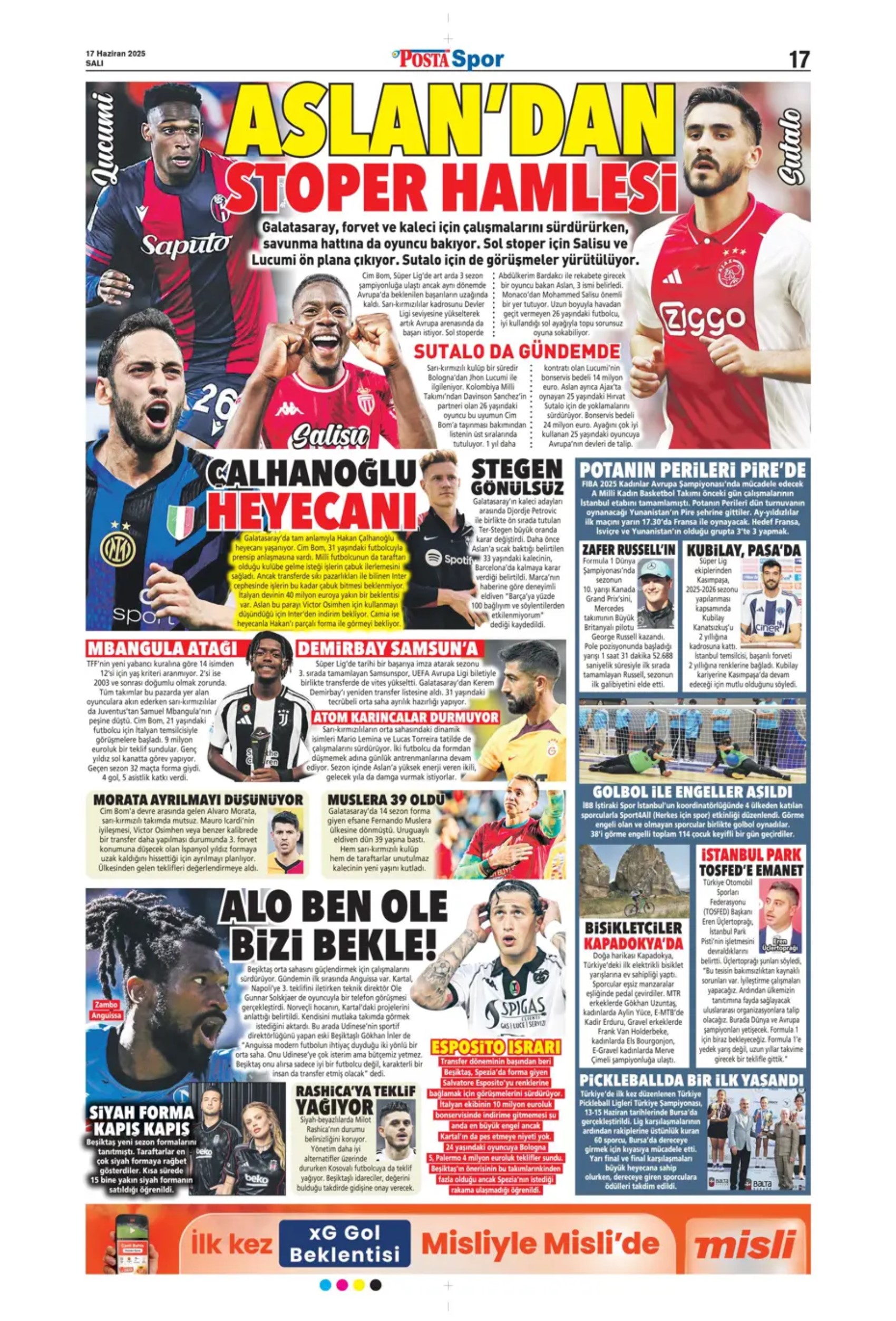 Sporda günün manşetleri: Kaptan gemileri yaktı, Galatasaray'ı istiyor!