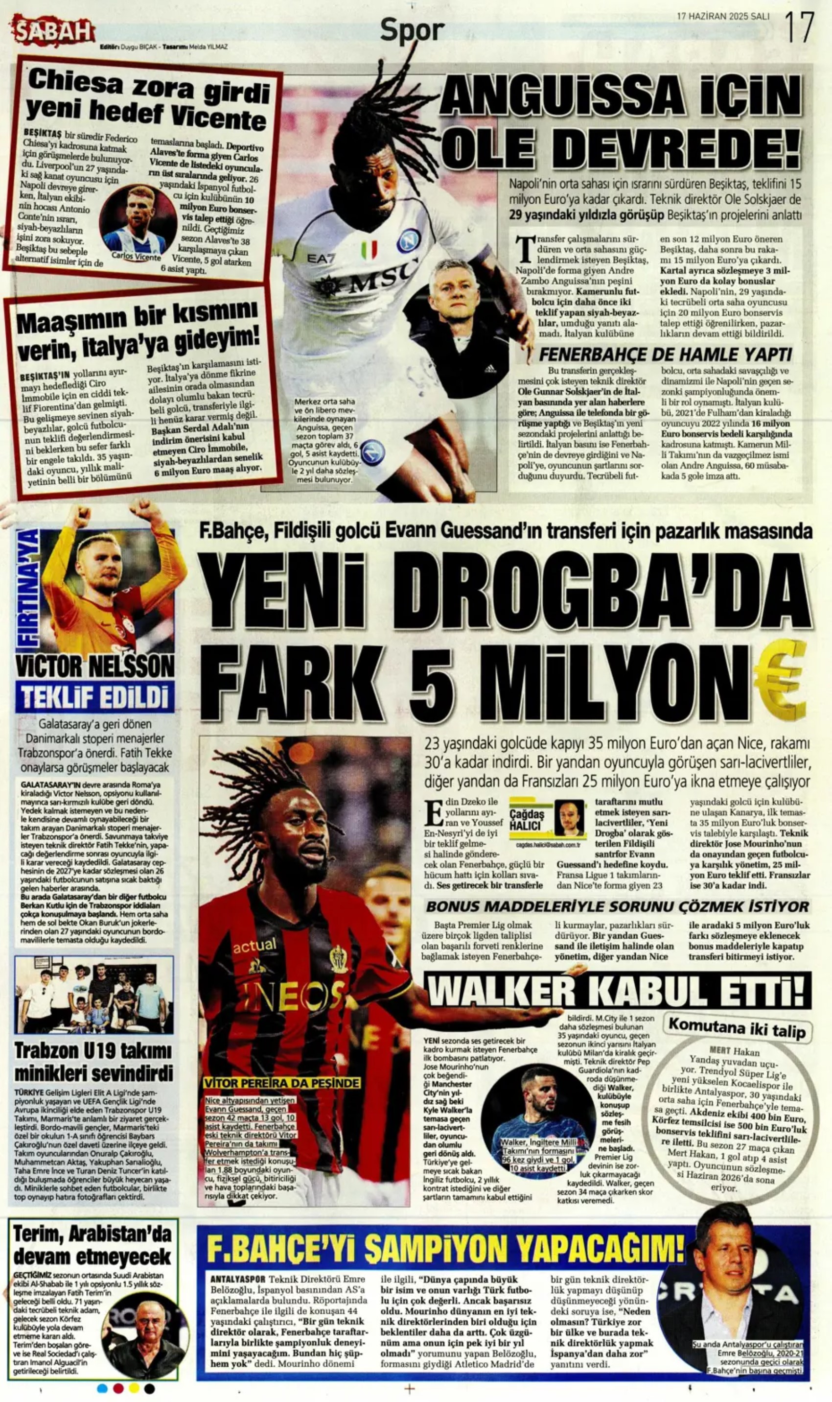 Sporda günün manşetleri: Kaptan gemileri yaktı, Galatasaray'ı istiyor!