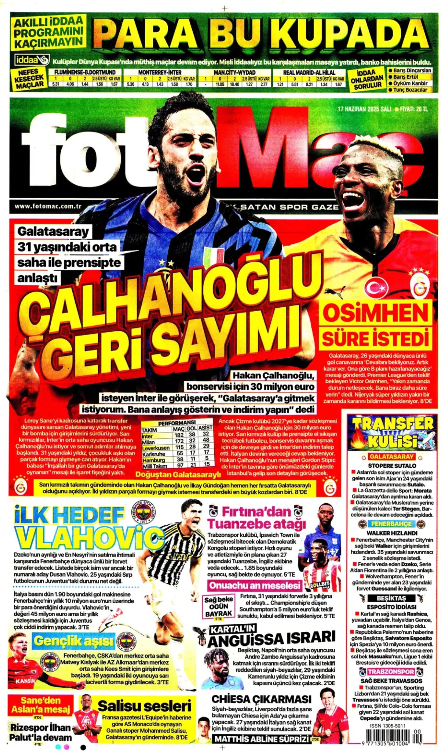 Sporda günün manşetleri: Kaptan gemileri yaktı, Galatasaray'ı istiyor!