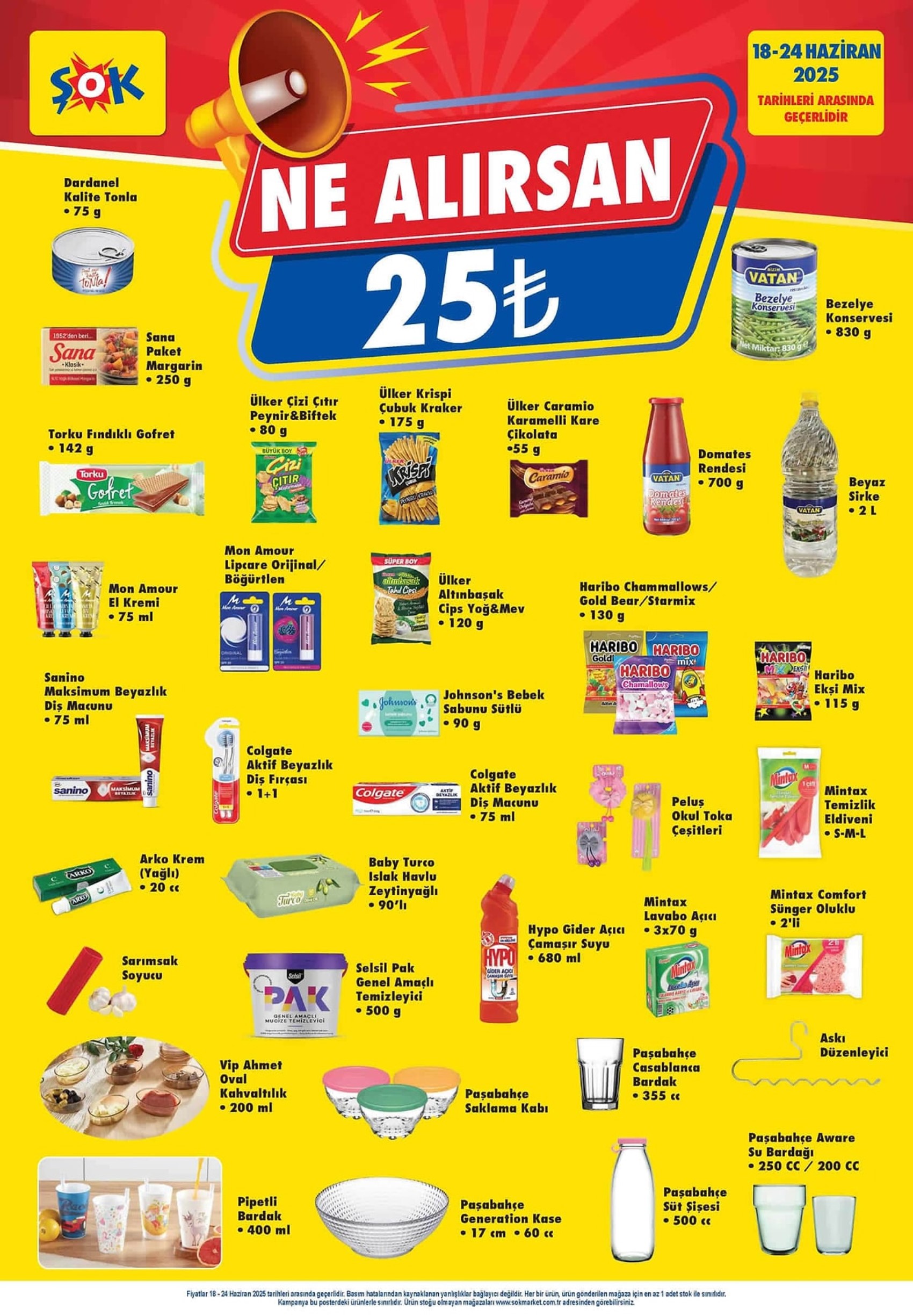 ŞOK market 18 Haziran Çarşamba aktüel kataloğu yayımlandı! Bu hafta ŞOK marketlere neler geliyor? Hangi ürünler indirimde?
