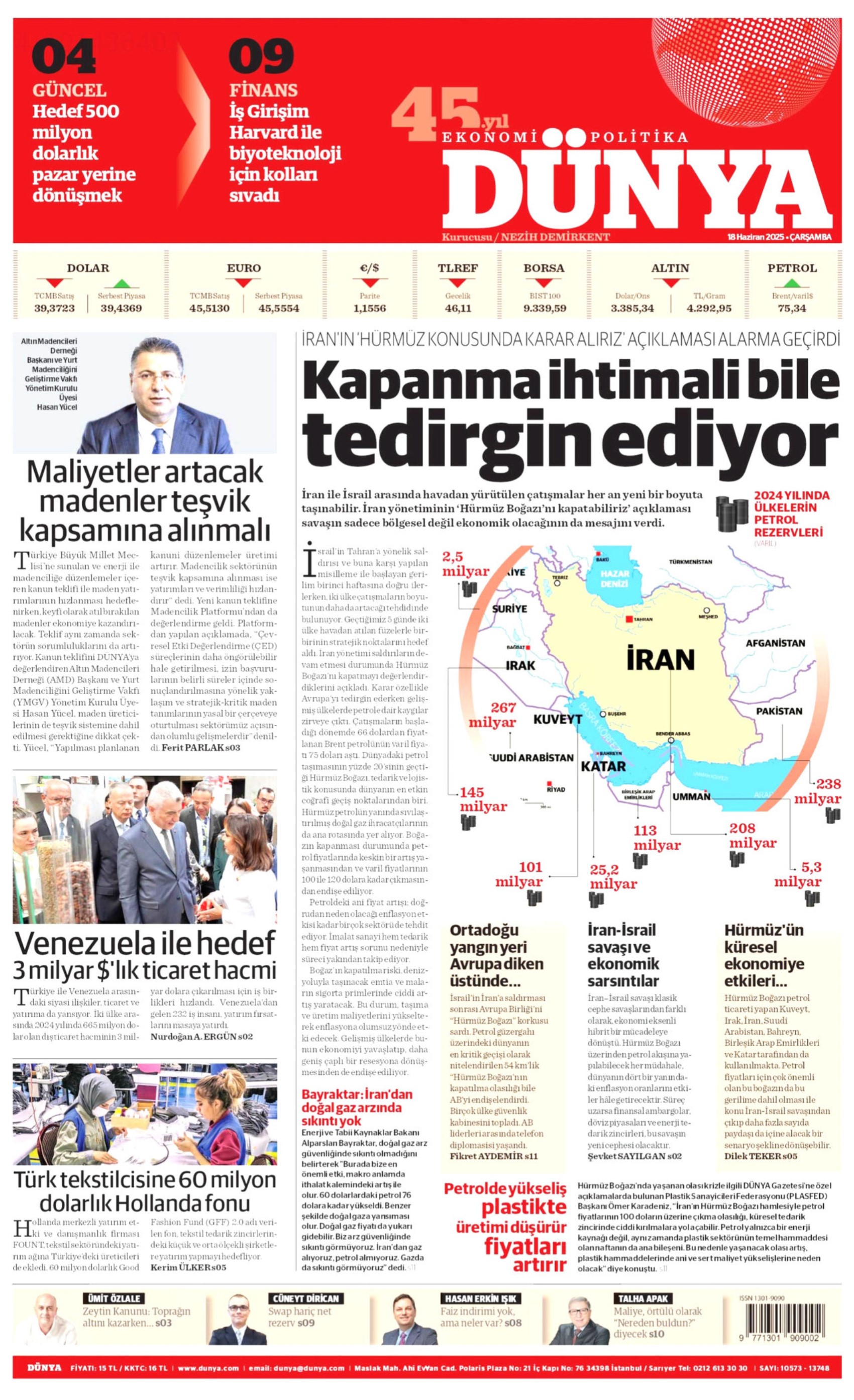 18 Haziran 2025 gazete manşetleri: Gazeteler, Ümit Özdağ'ın tahliyesini nasıl gördü?