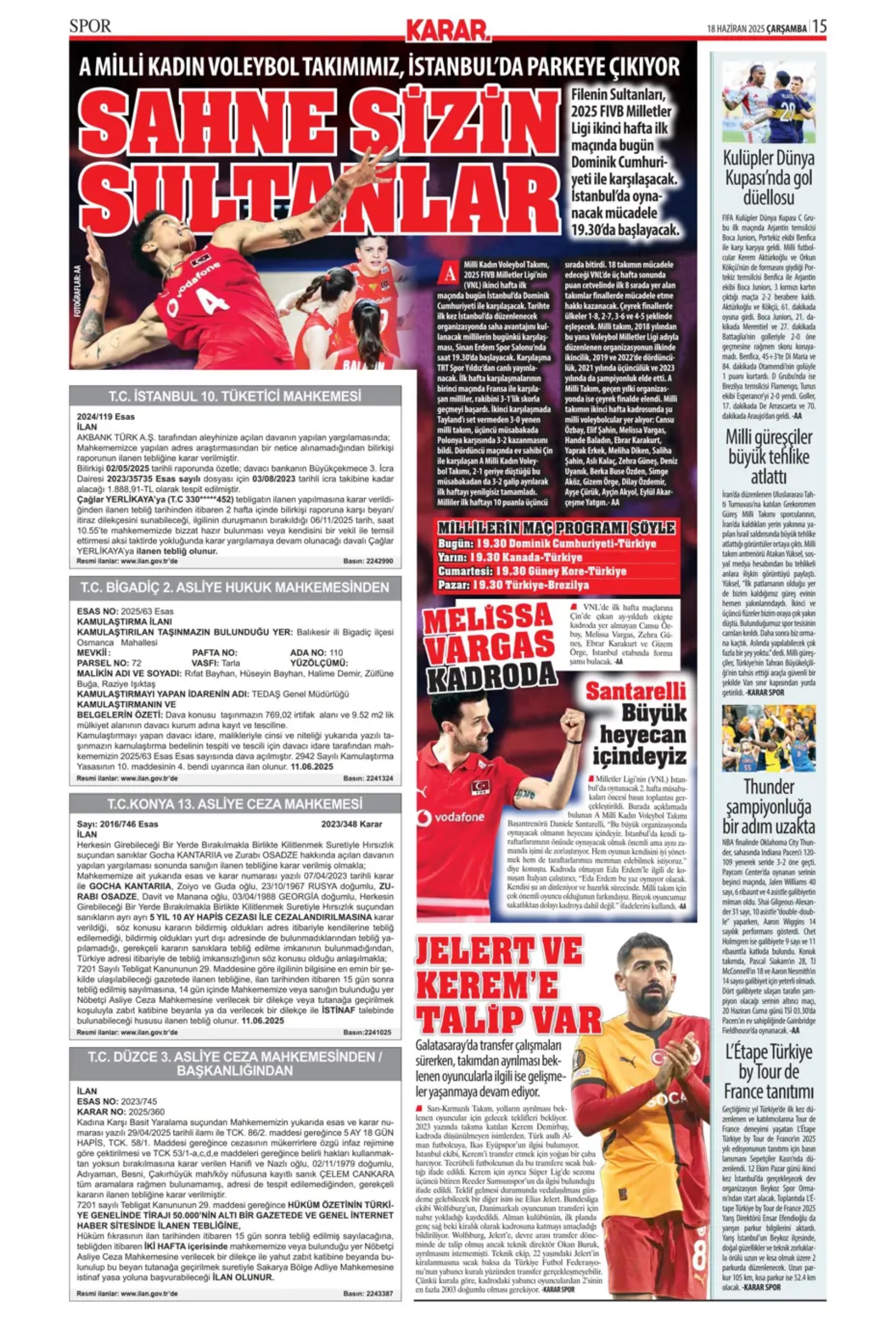 Sporda günün manşetleri... Transferde büyük derbi, Osimhen imzayı atıyor: O isimler istifalarını verdi
