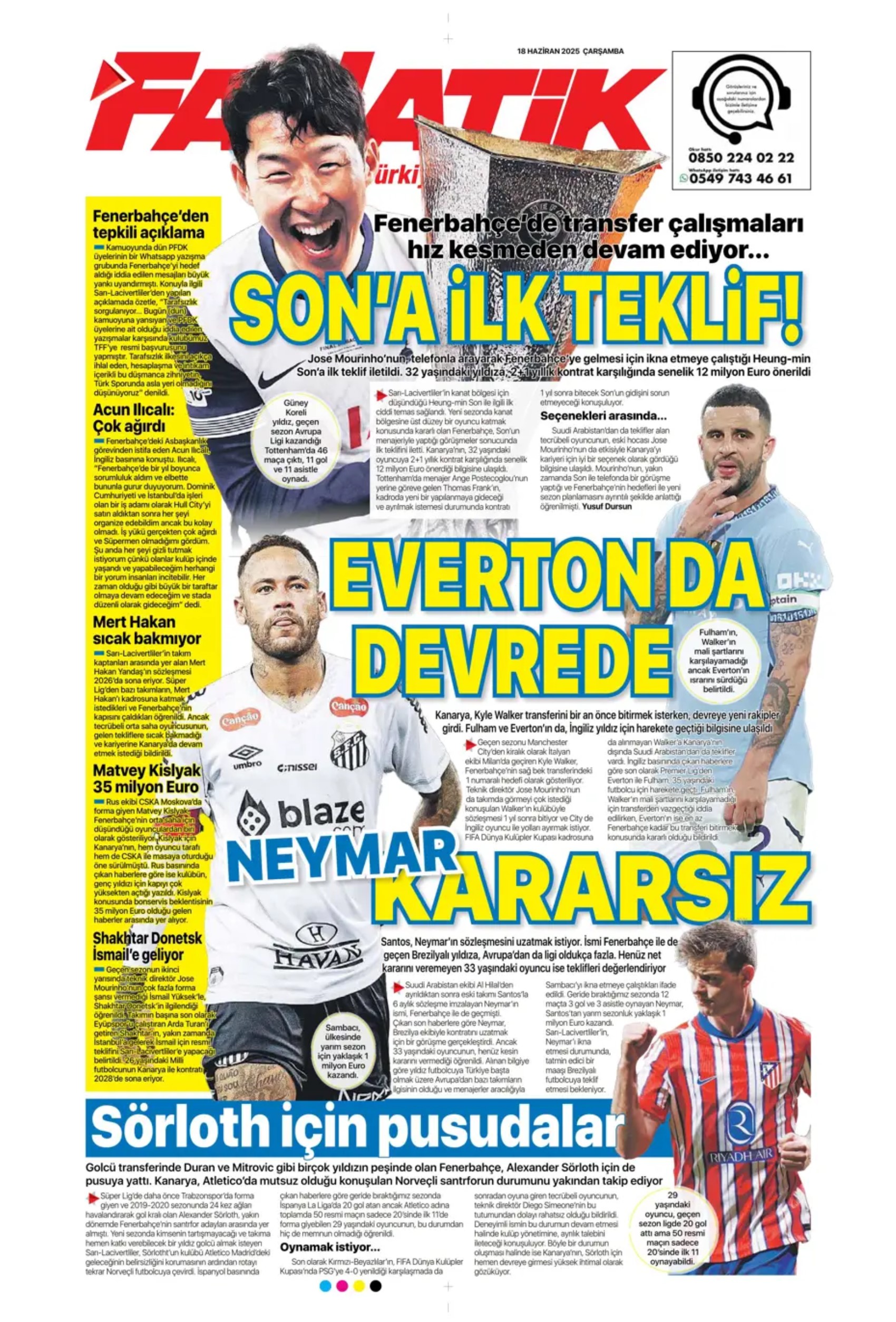 Sporda günün manşetleri... Transferde büyük derbi, Osimhen imzayı atıyor: O isimler istifalarını verdi