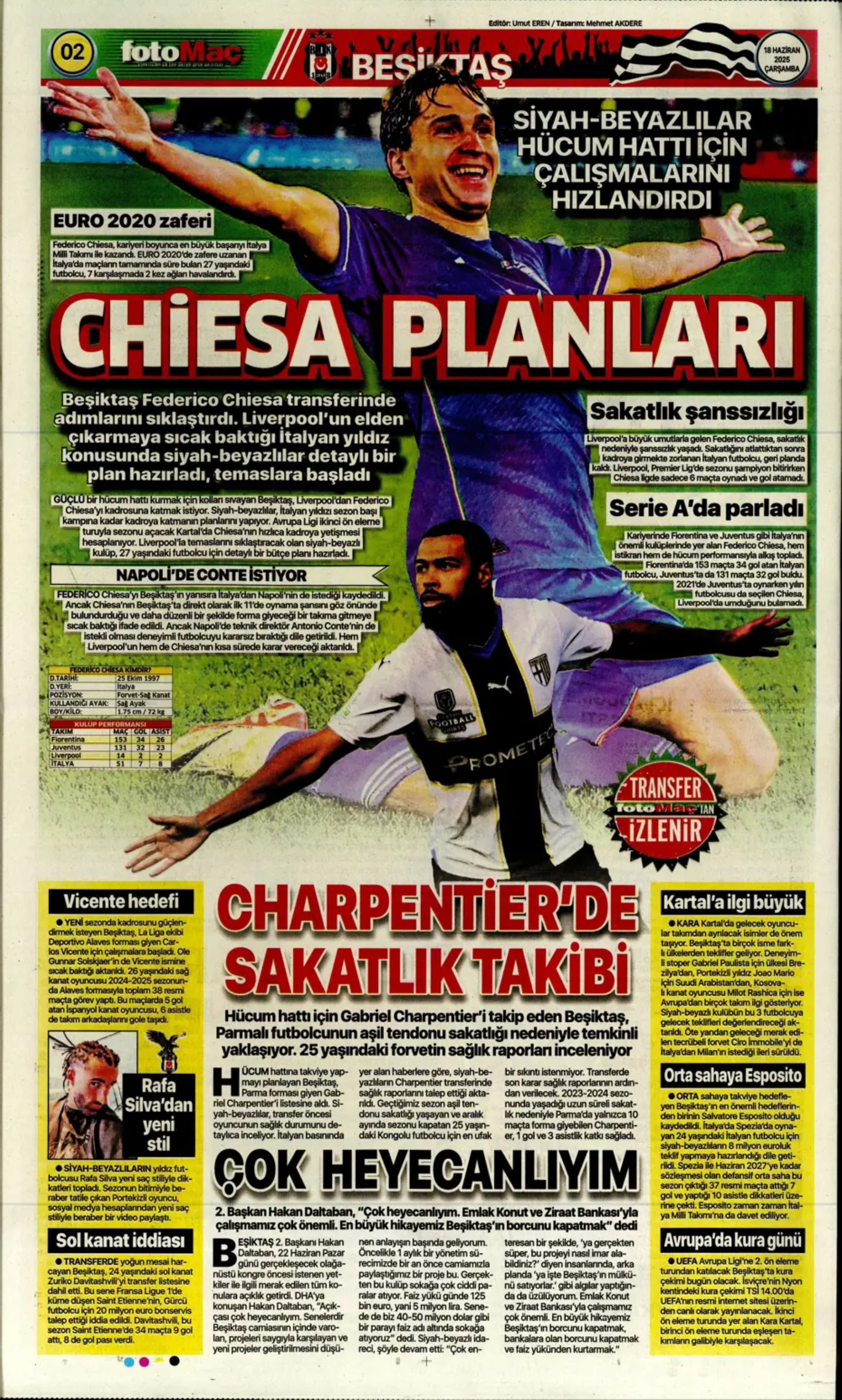 Sporda günün manşetleri... Transferde büyük derbi, Osimhen imzayı atıyor: O isimler istifalarını verdi