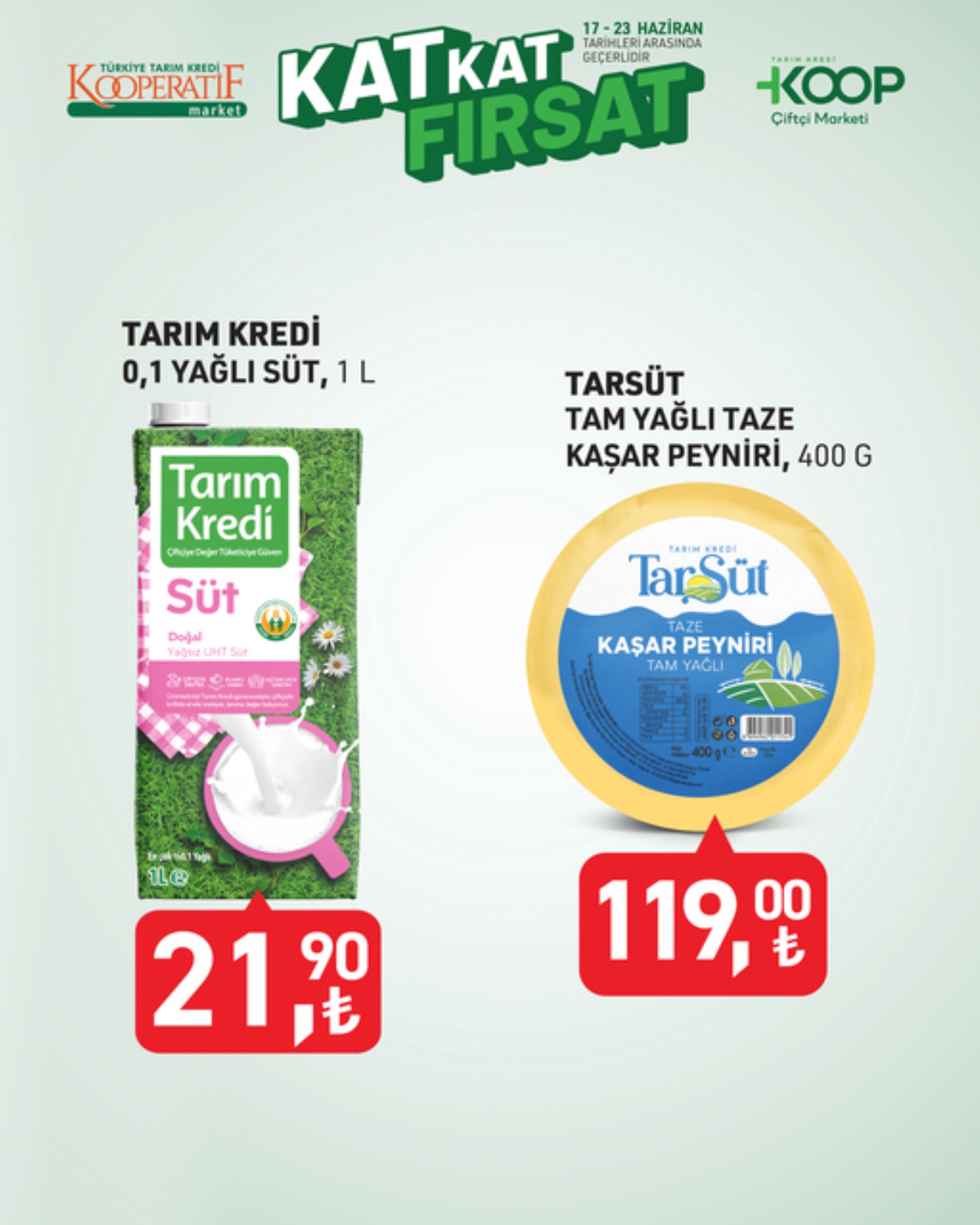 Bu hafta Tarım Kredi Marketlerde neler var, hangi ürünler indirimde?