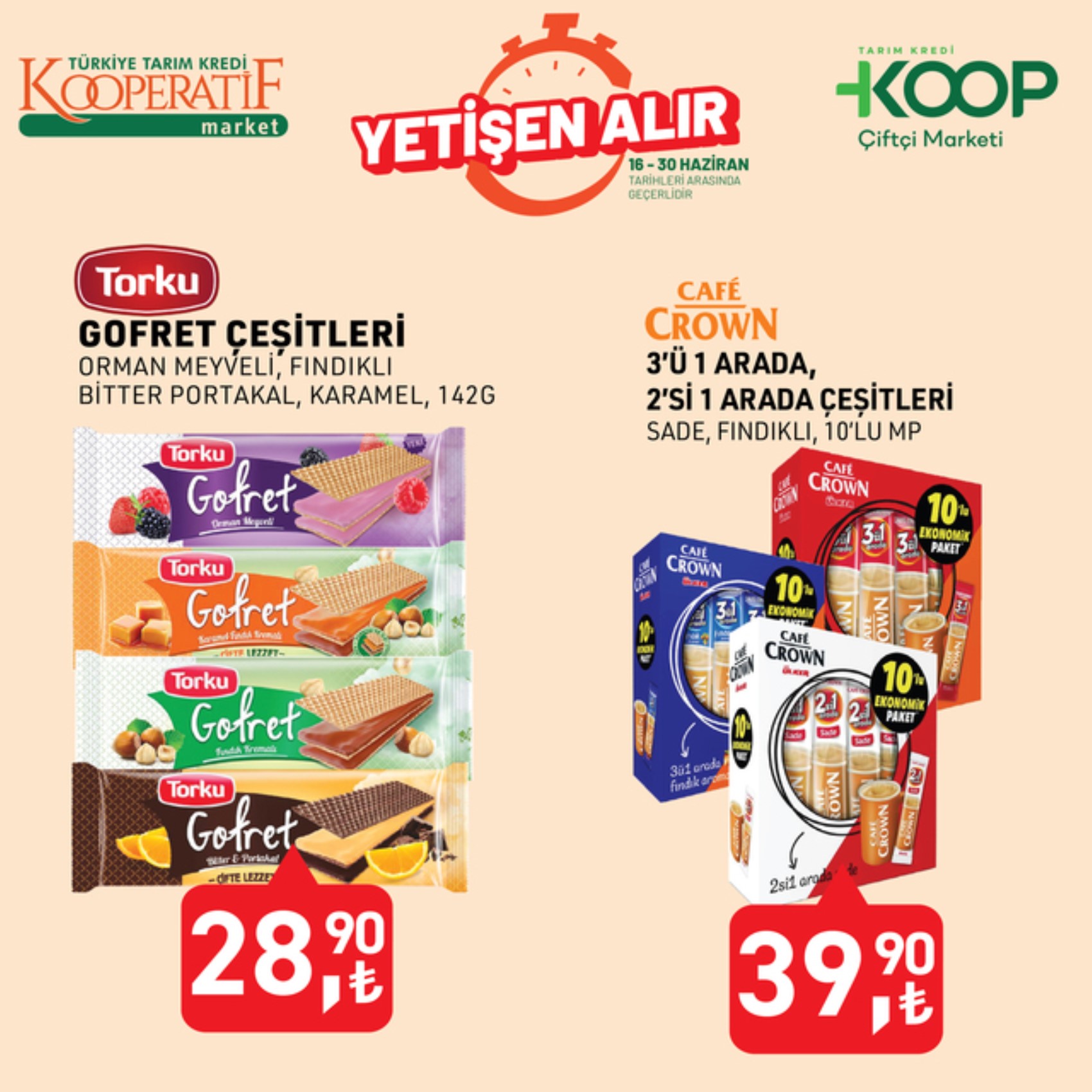 Bu hafta Tarım Kredi Marketlerde neler var, hangi ürünler indirimde?